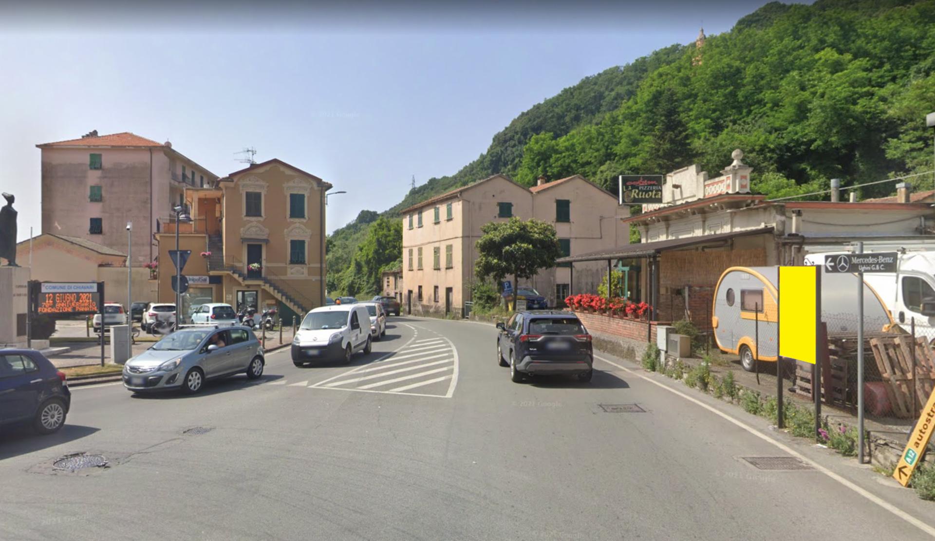 Impianto STENDARDO a Chiavari, in zona Barcelleria