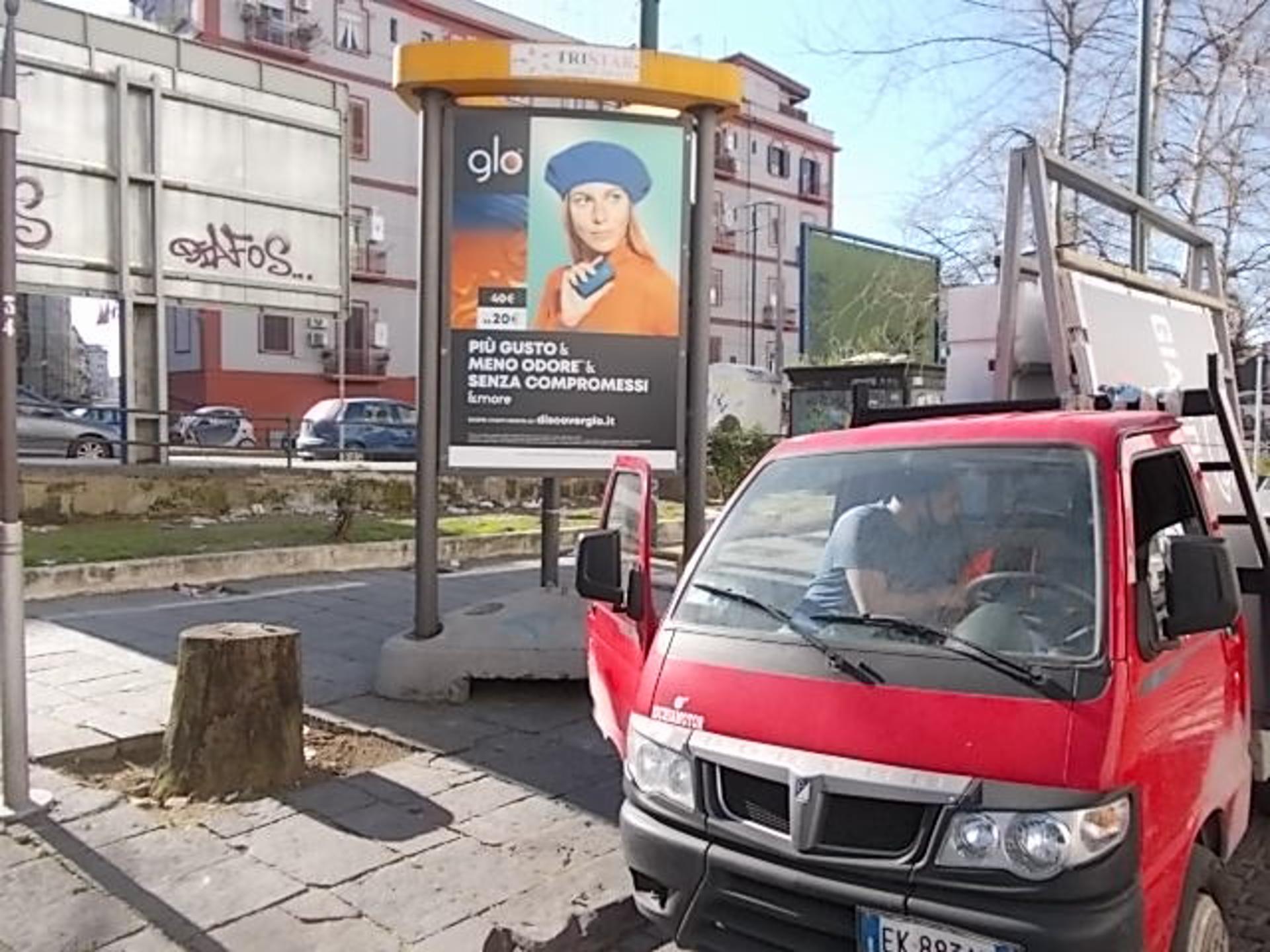 Impianto TOTEM a Napoli, in zona Decò