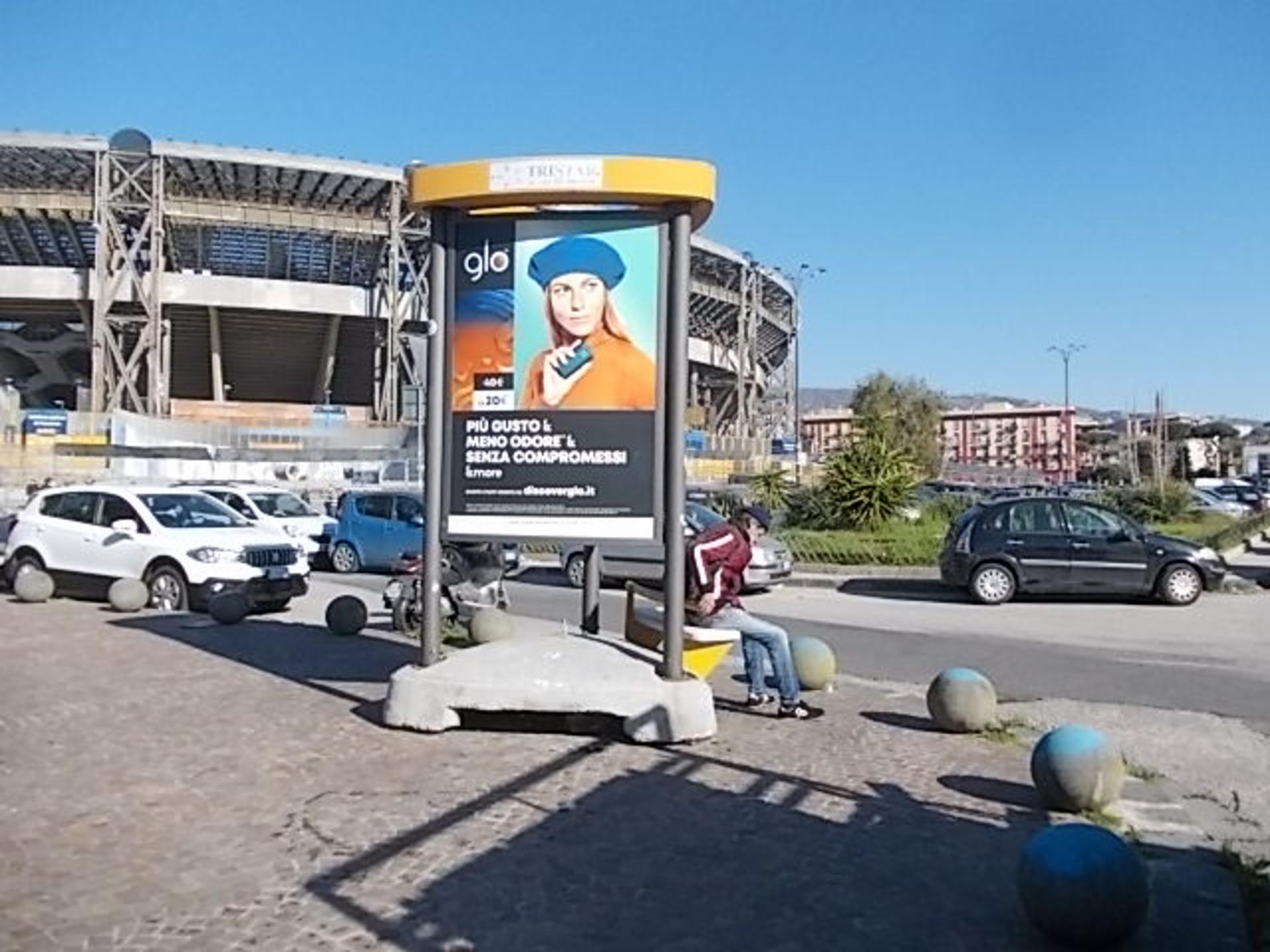 Impianto TOTEM a Napoli, in zona Schiaccianà