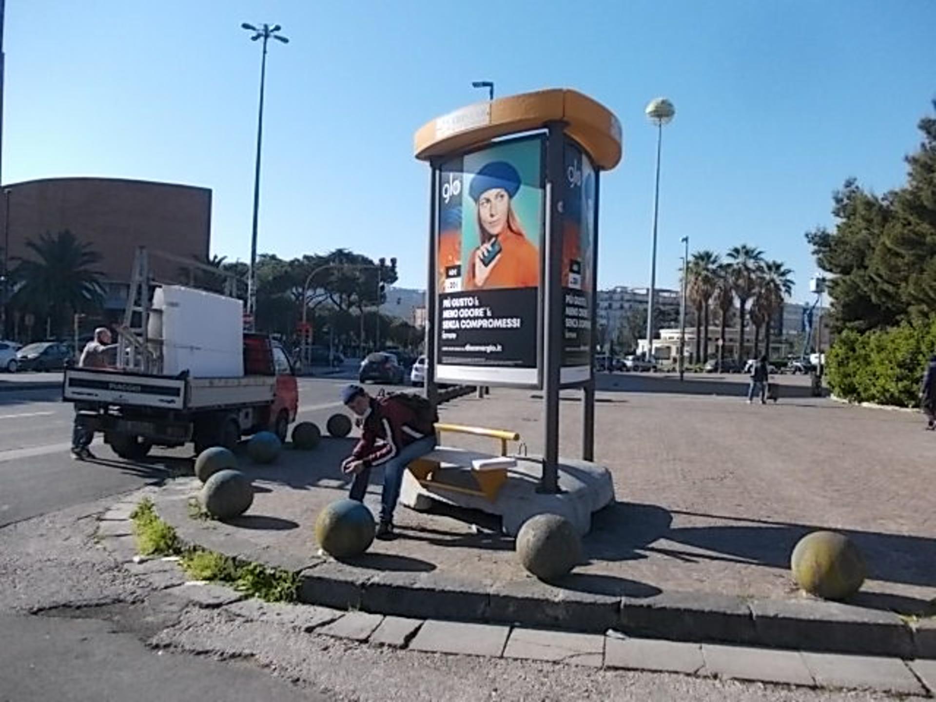 Impianto TOTEM a Napoli, in zona Schiaccianà