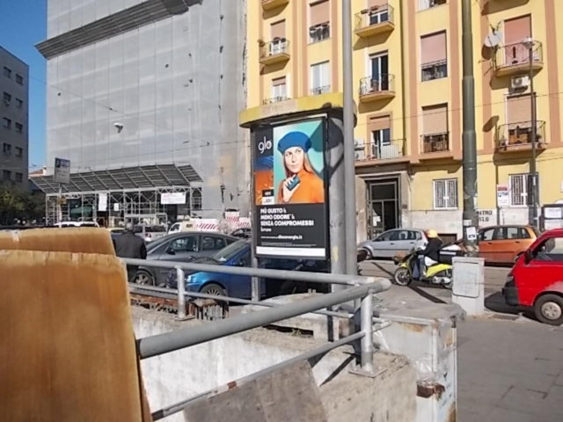 Impianto TOTEM a Napoli, in zona MD