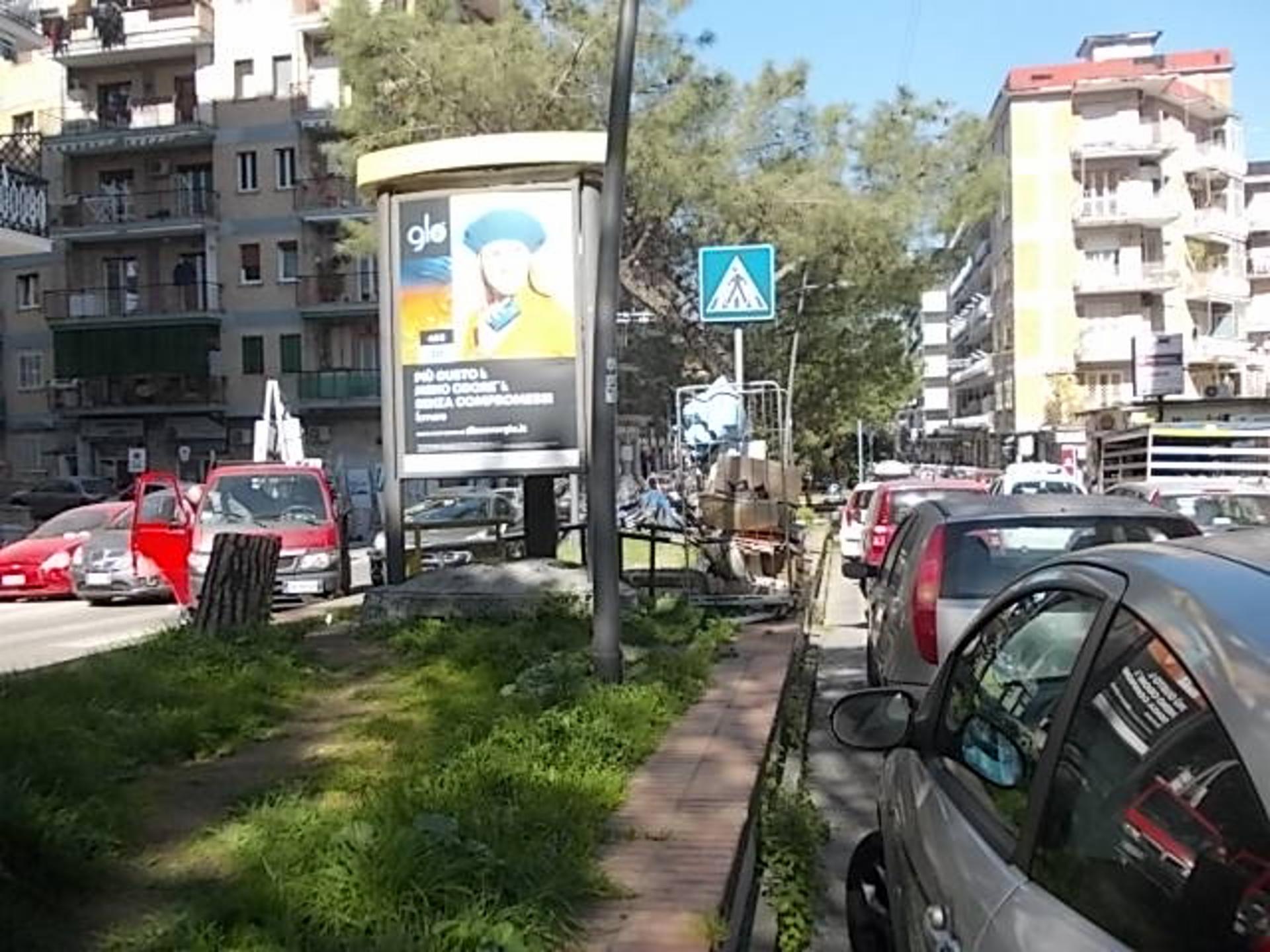 Impianto TOTEM a Napoli, in zona Chiesa di Santa Teresa del Gesù Bambino