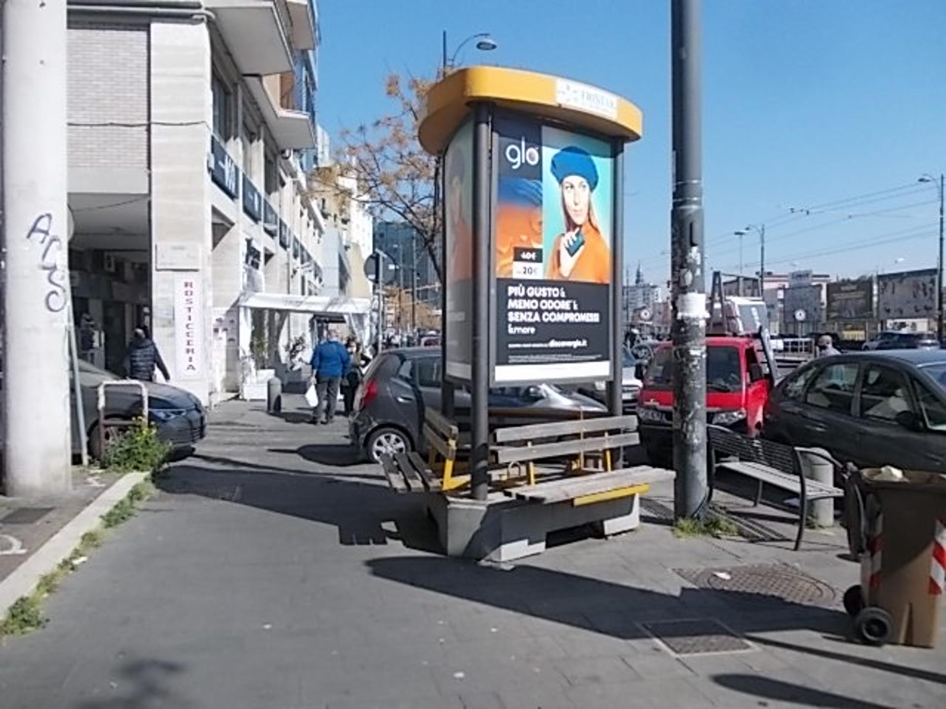 Impianto TOTEM a Napoli, in zona Chiesa di Sant'Andrea Apostolo dei Gattoli
