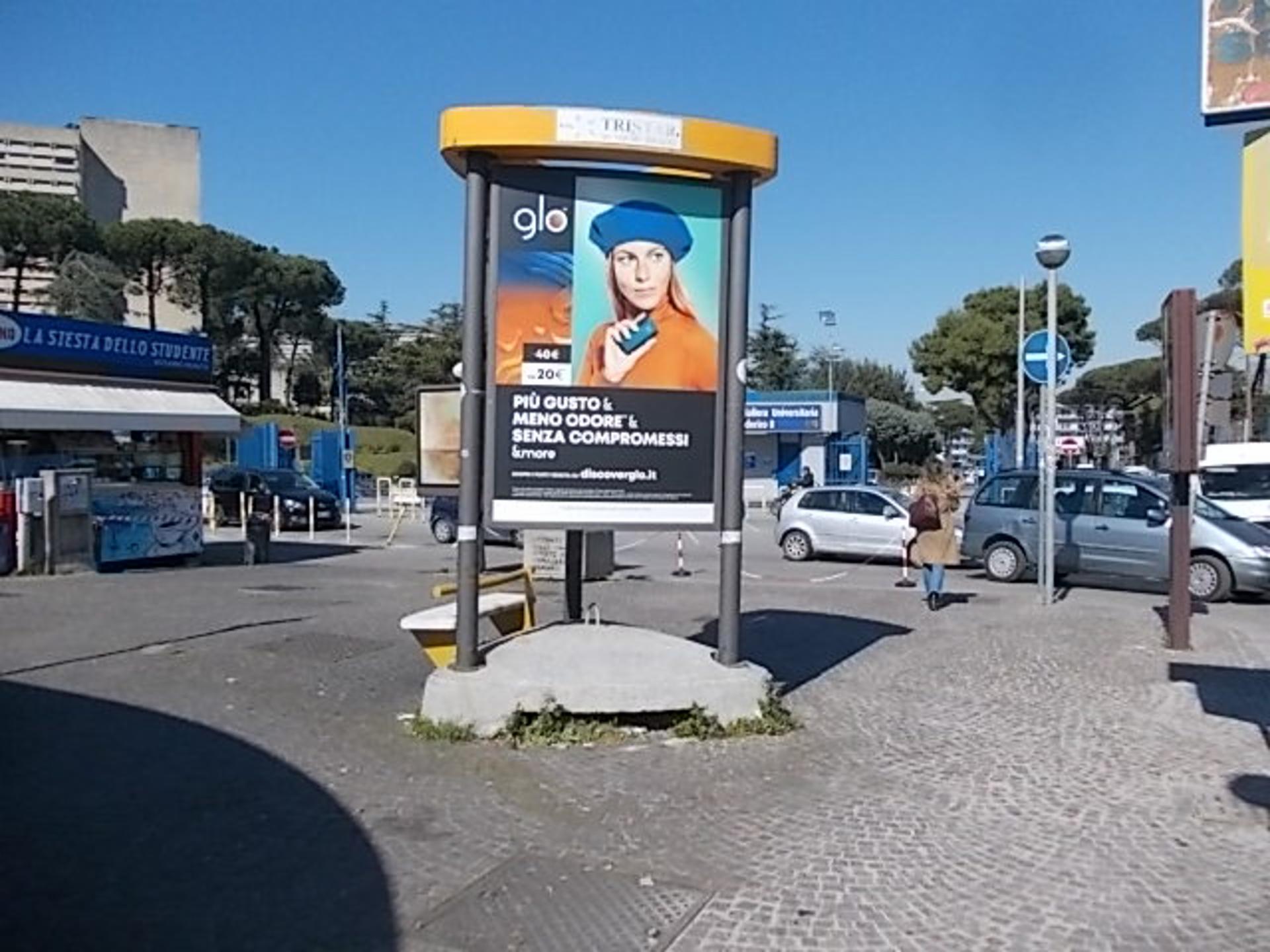 Impianto TOTEM a Napoli, in zona Antonio la Trippa
