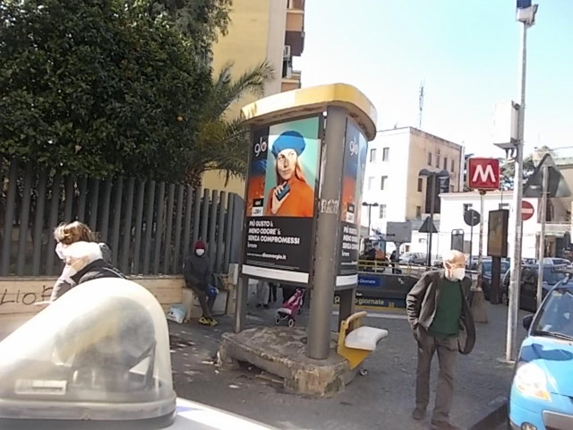 Impianto TOTEM a Napoli, in zona Dino Galiano