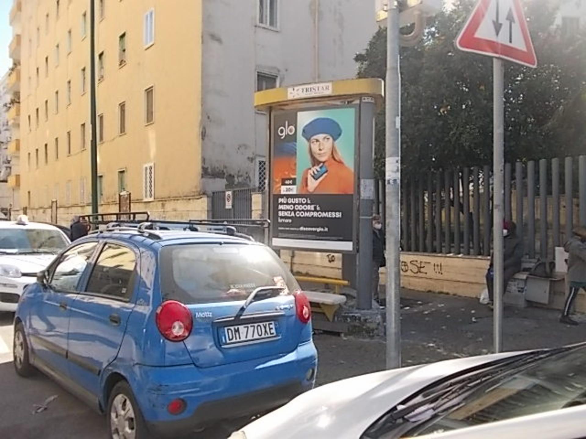 Impianto TOTEM a Napoli, in zona Dino Galiano