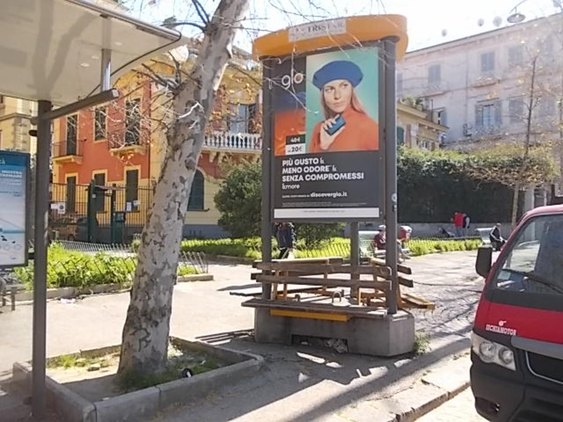 Impianto TOTEM a Napoli, in zona Catacombe di San Gaudiosio
