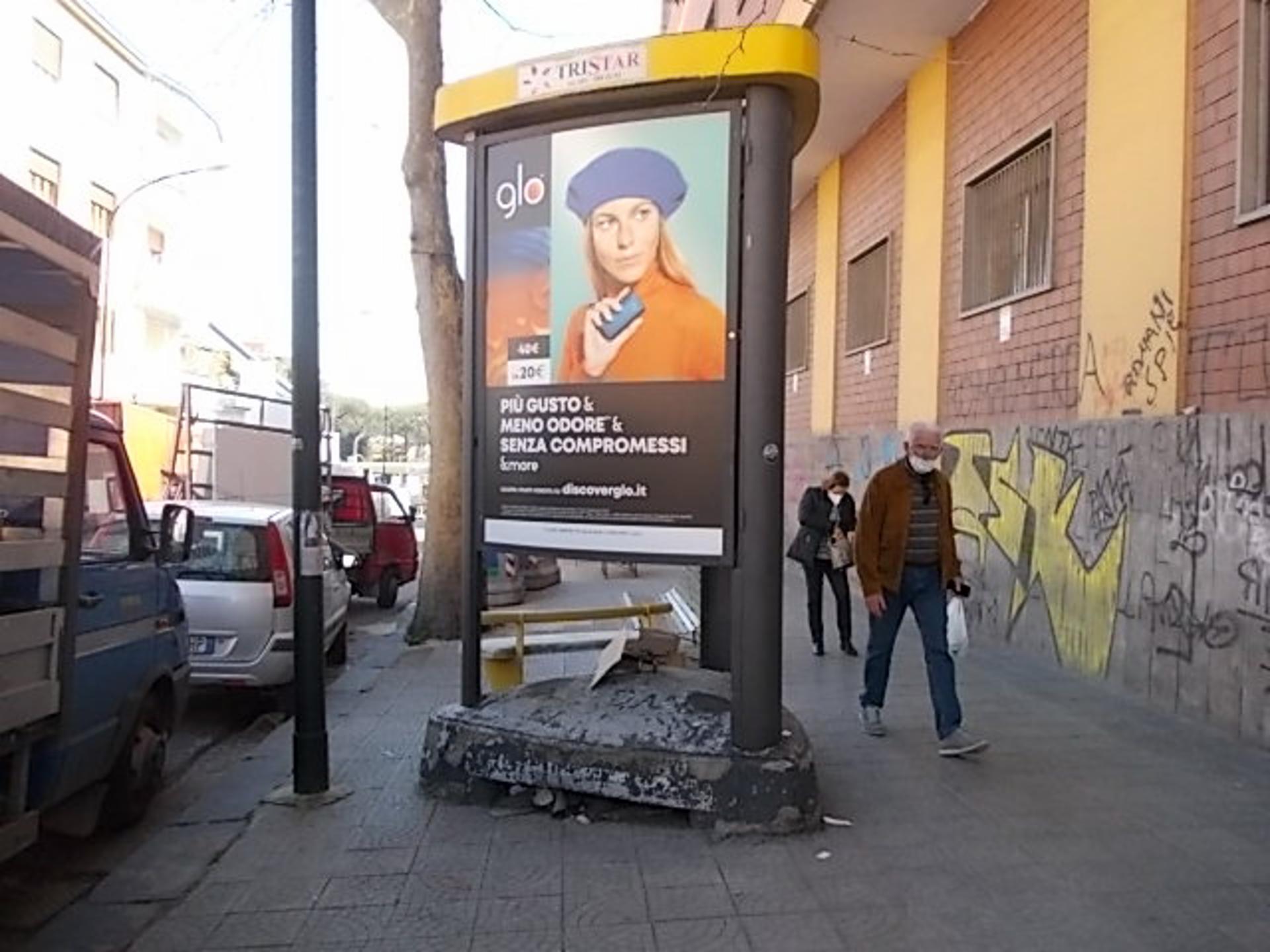 Impianto TOTEM a Napoli, in zona La Brace