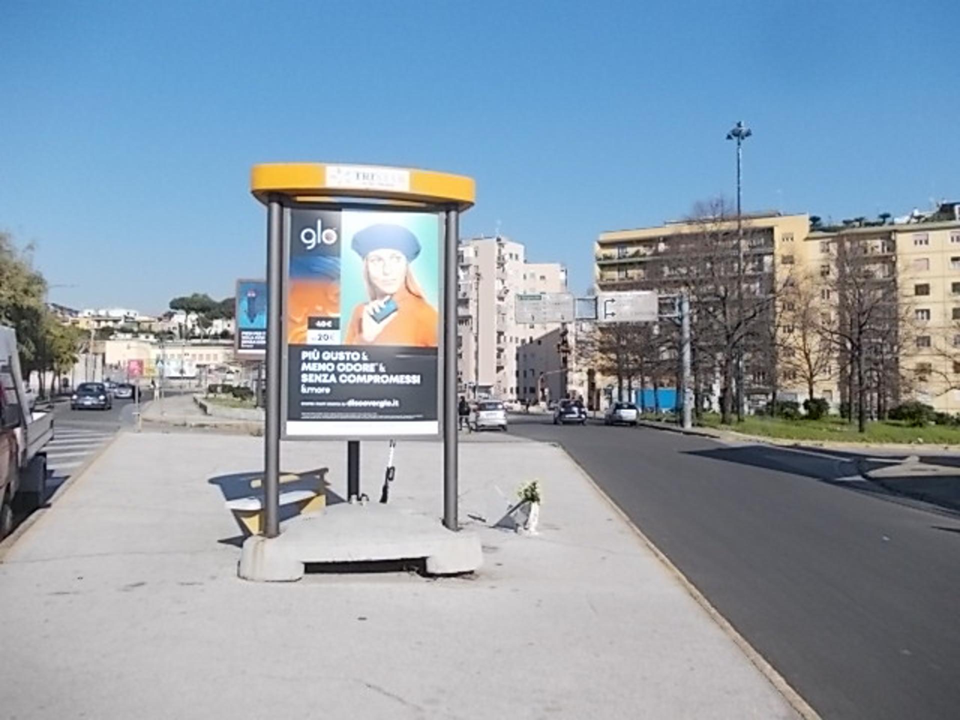 Impianto TOTEM a Napoli, in zona Da Raffaele F.lli Pellone