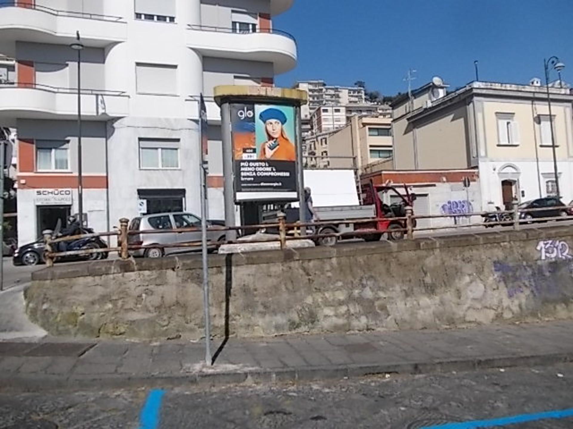 Impianto TOTEM a Napoli, in zona Trattoria verace