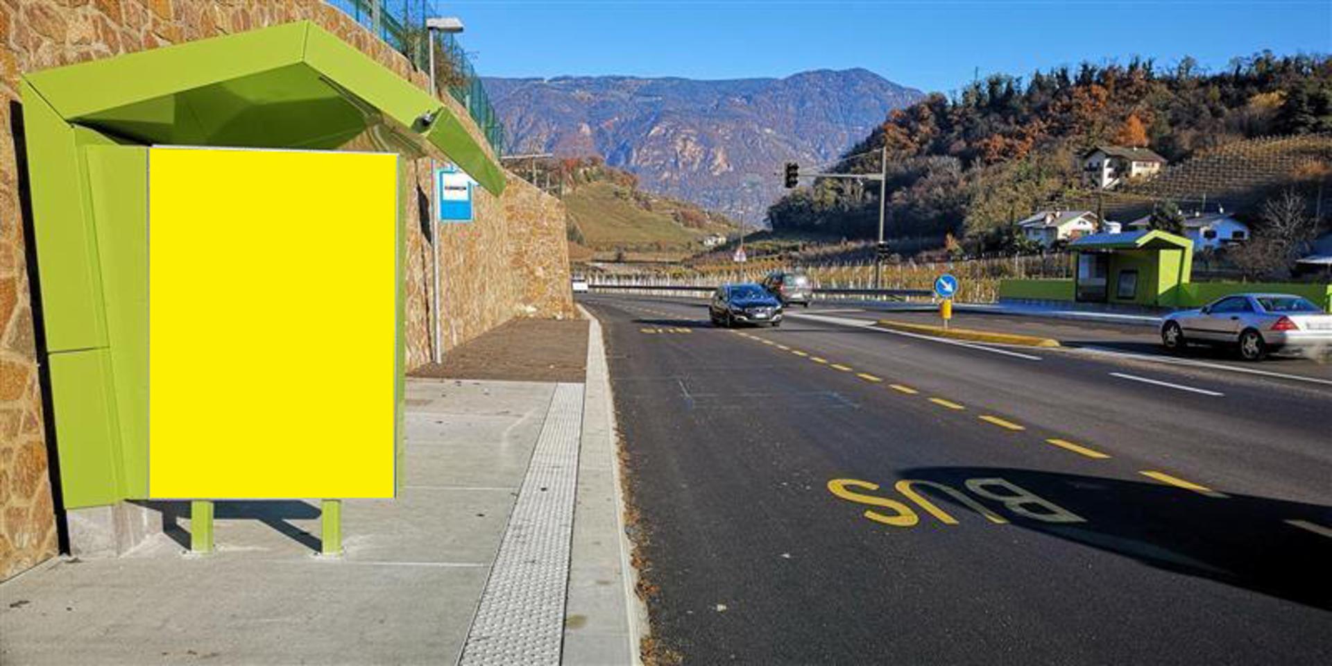 Impianto PENSILINA a Appiano sulla strada del vino, in zona Möbel Planer
