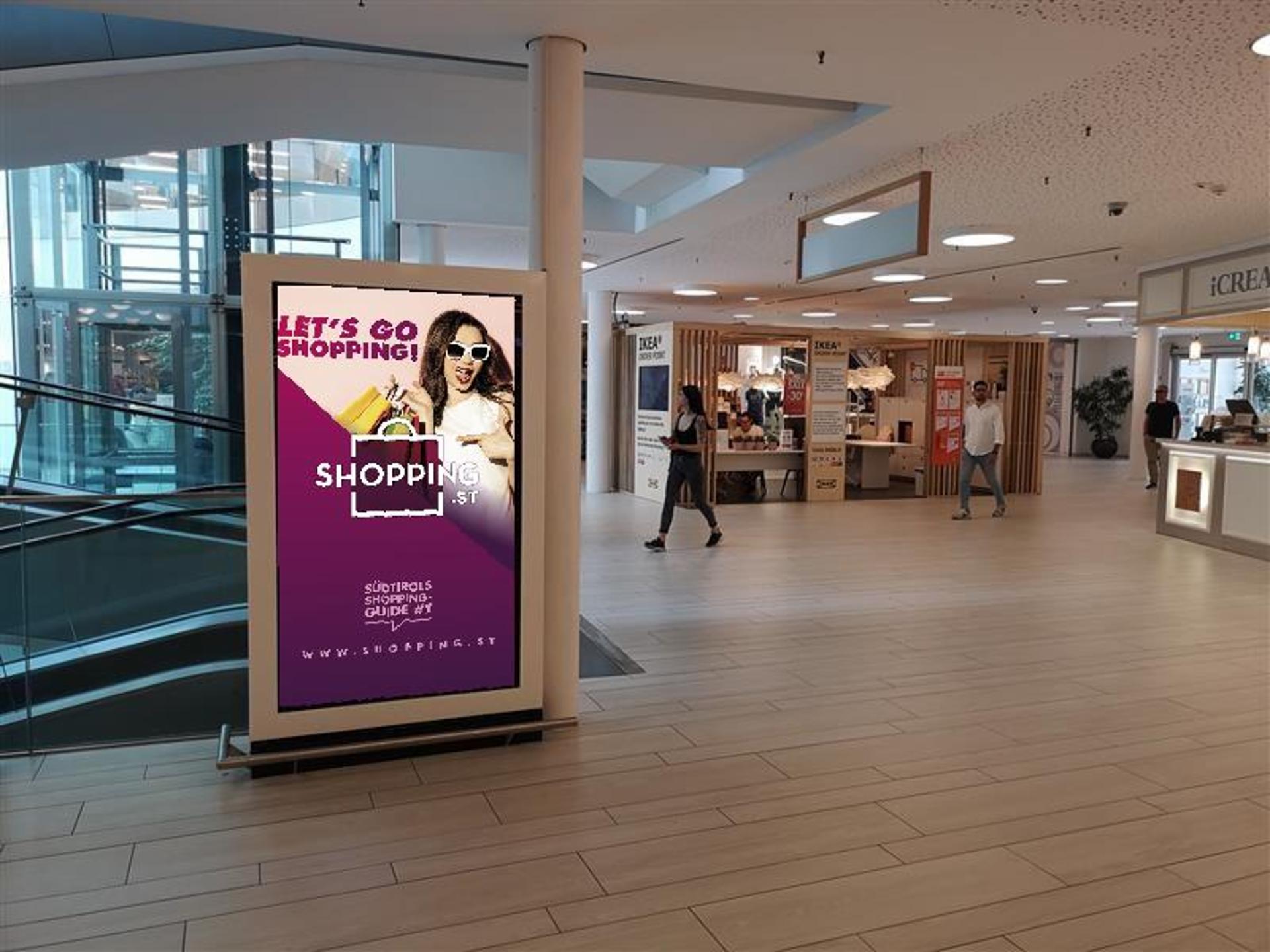 Impianto DISPLAY / LED a Bolzano, in zona JD Sports