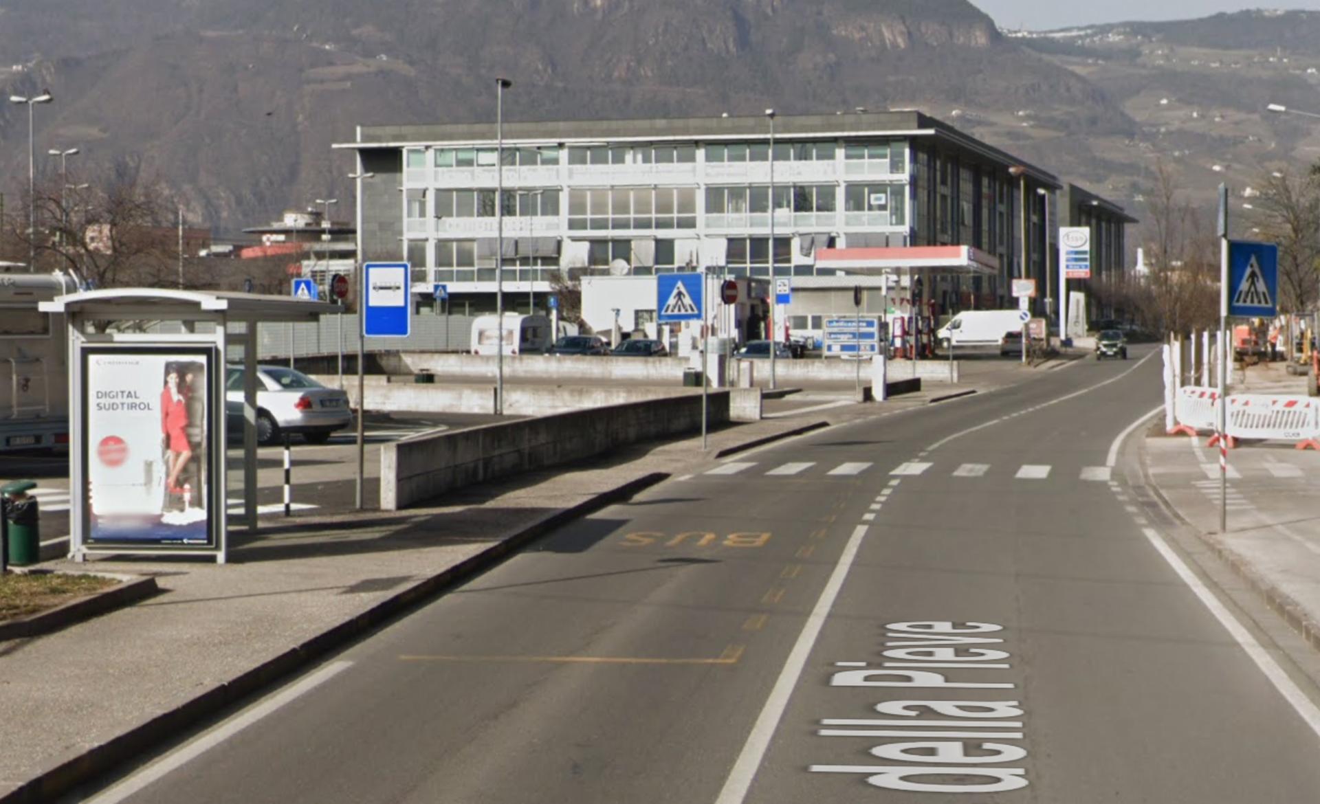 Impianto PENSILINA a Bolzano, in zona MD
