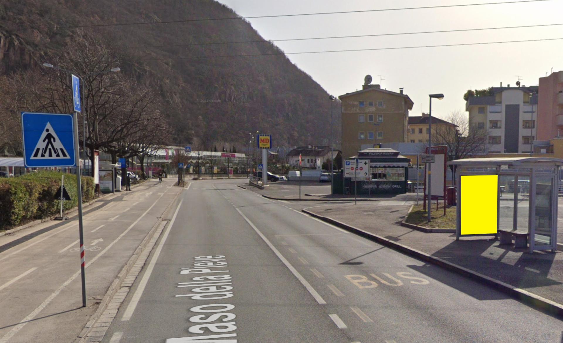 Impianto PENSILINA a Bolzano, in zona MD