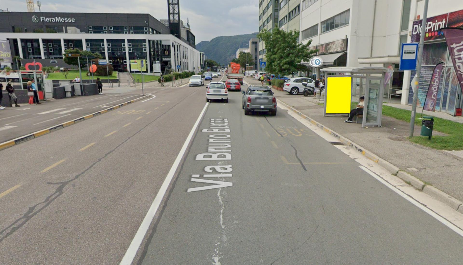 Impianto PENSILINA a Bolzano, in zona Pizza Mano