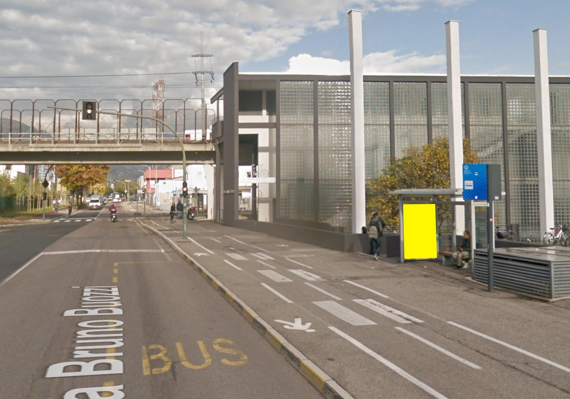 Impianto PENSILINA a Bolzano, in zona Pizza Mano