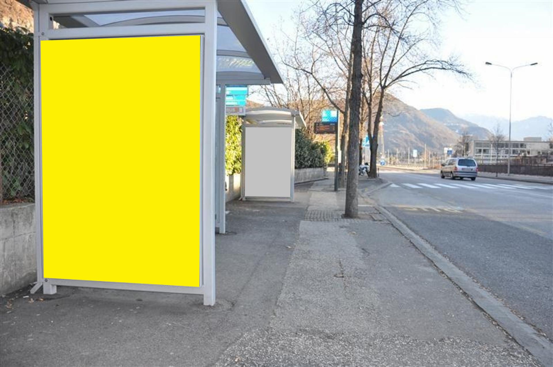 Impianto PENSILINA a Bolzano, in zona Imbiss Patrik