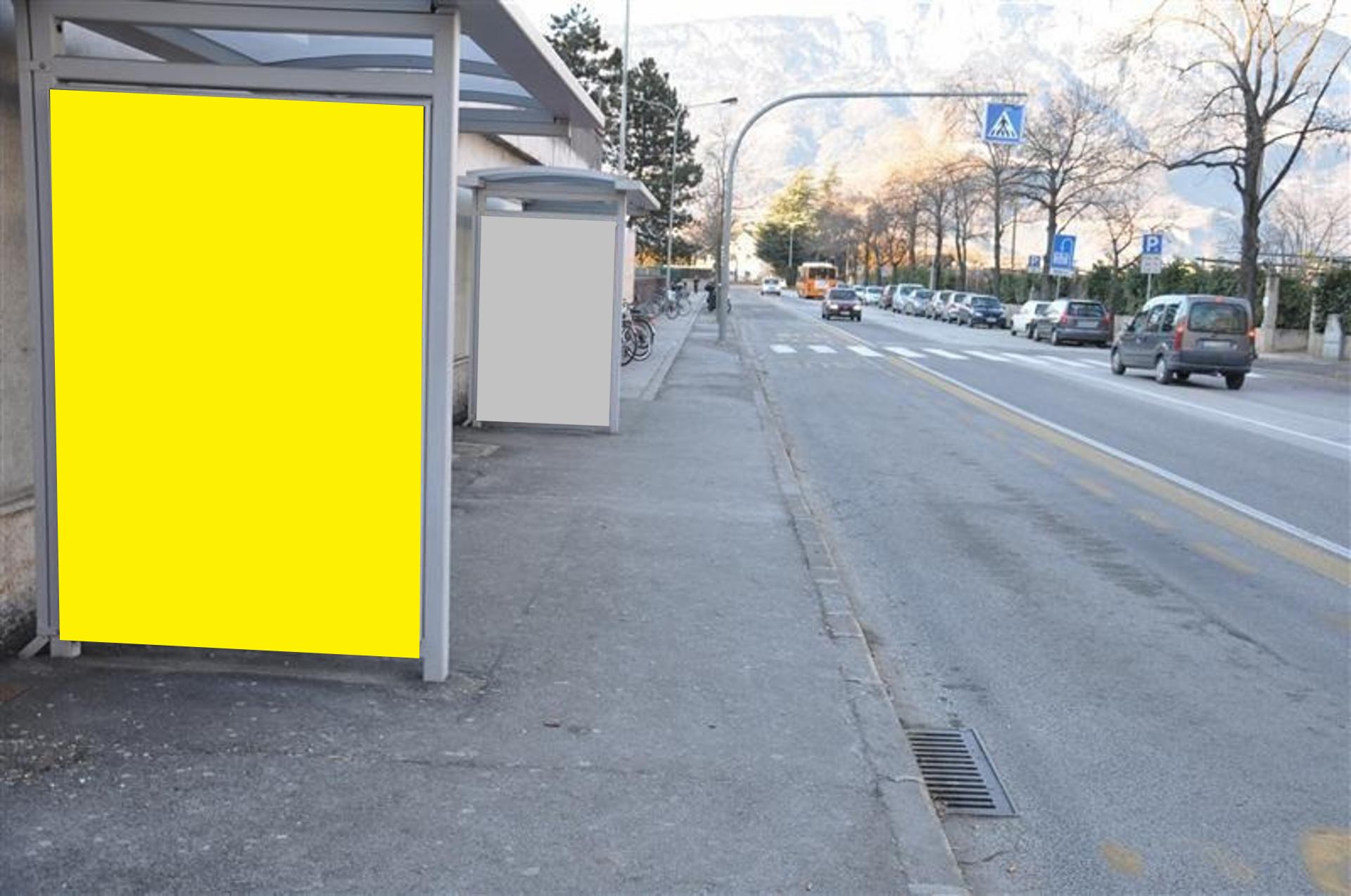Impianto PENSILINA a Bolzano, in zona Imbiss Patrik