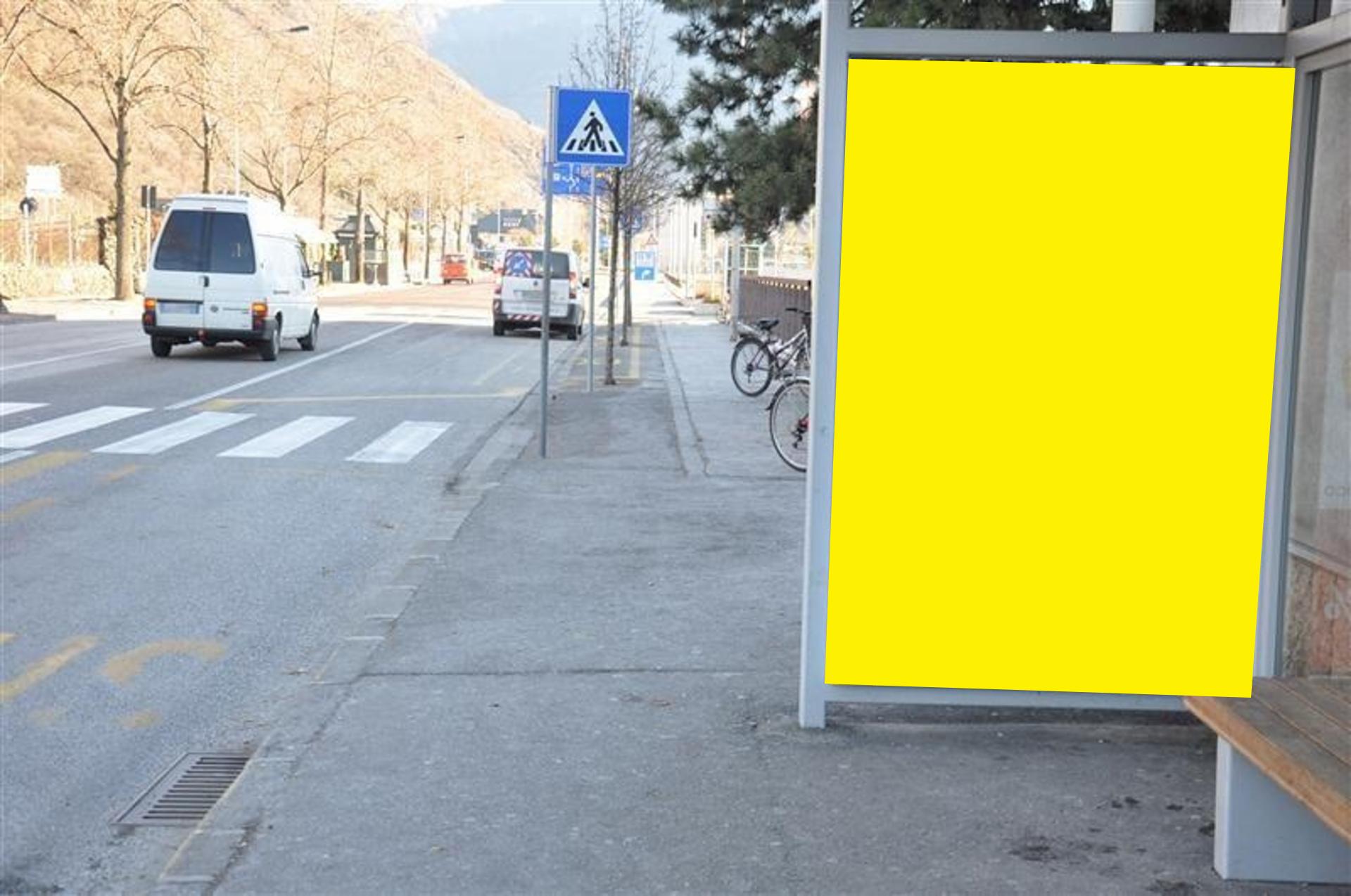Impianto PENSILINA a Bolzano, in zona Imbiss Patrik
