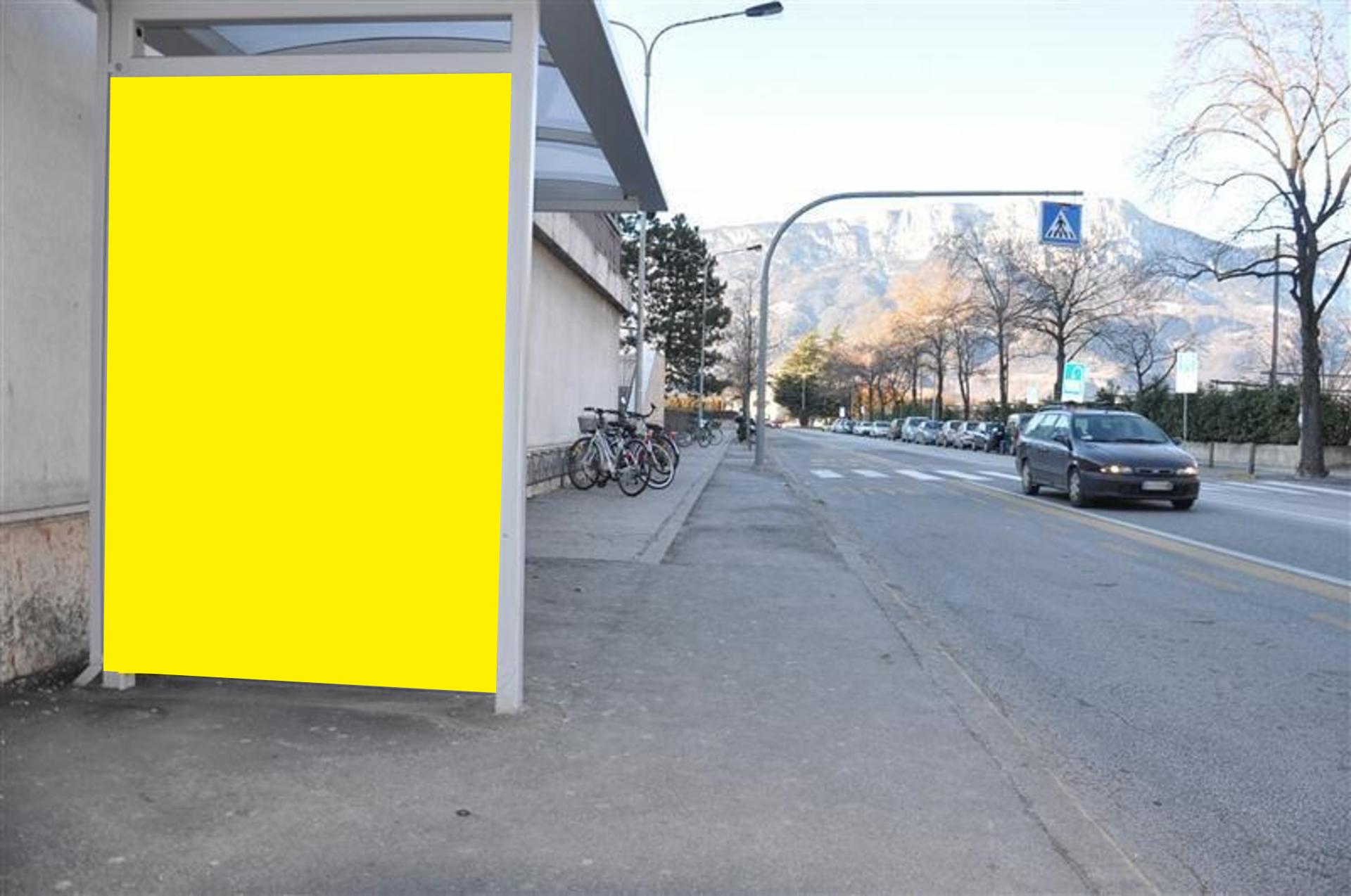 Impianto PENSILINA a Bolzano, in zona Imbiss Patrik