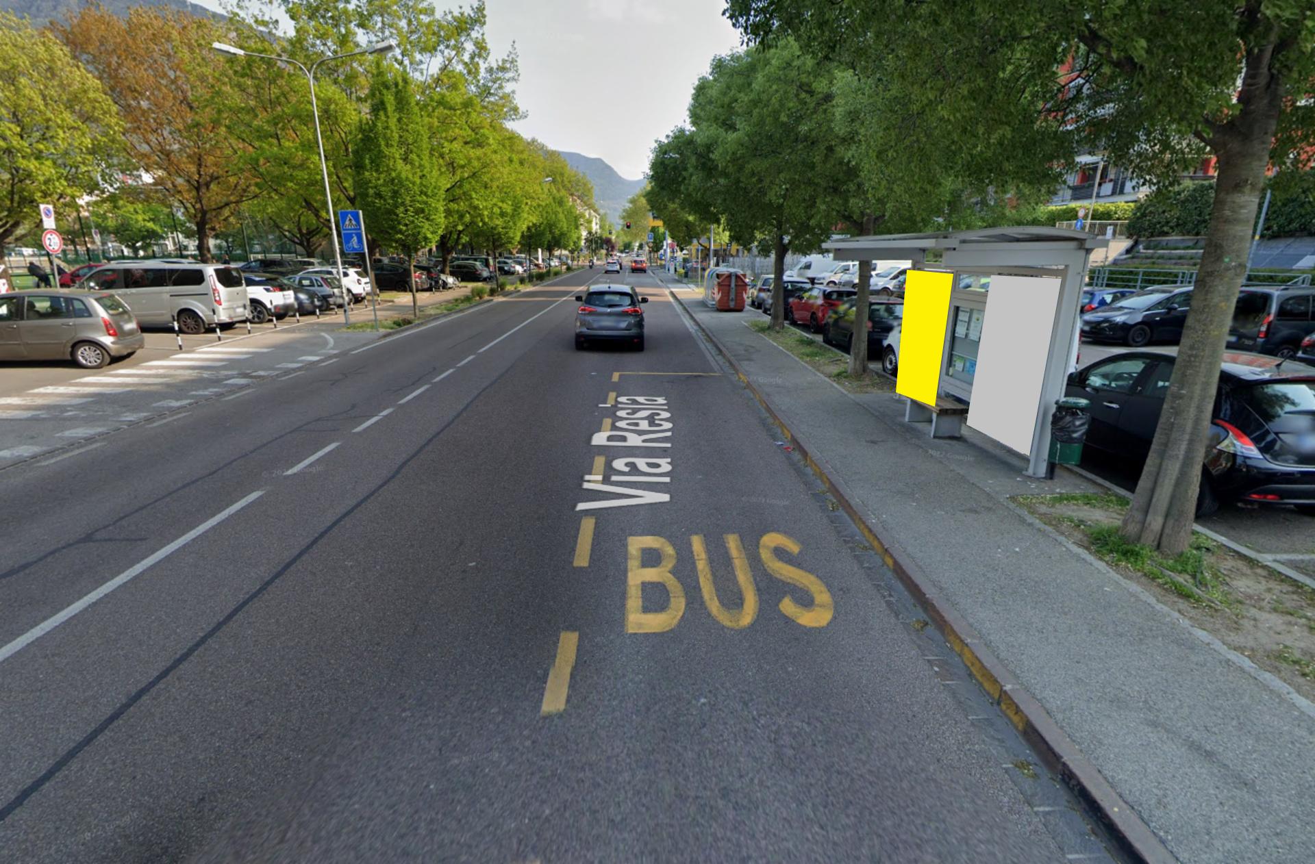 Impianto PENSILINA a Bolzano, in zona Kayi Sushi