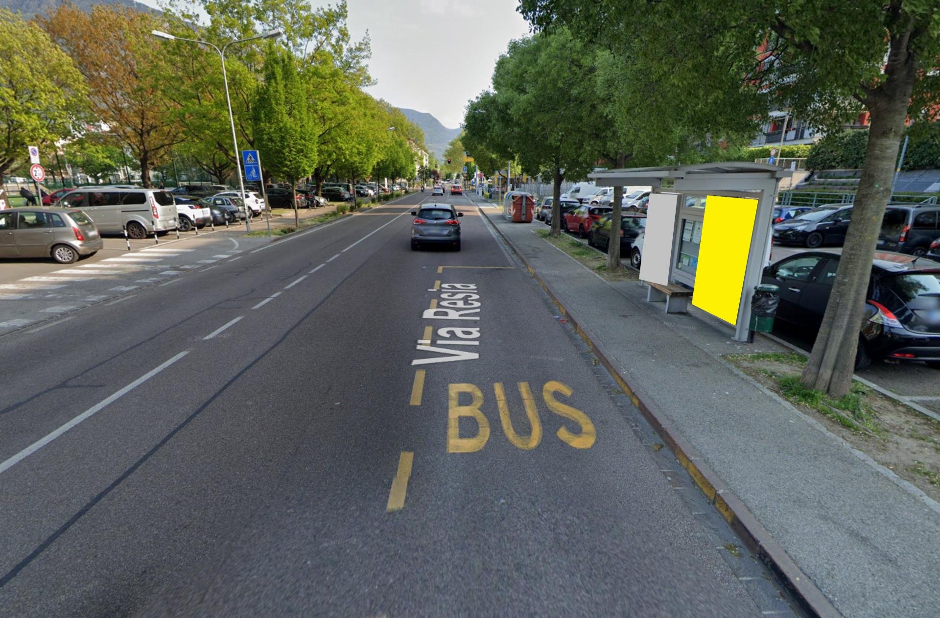 Impianto PENSILINA a Bolzano, in zona Kayi Sushi