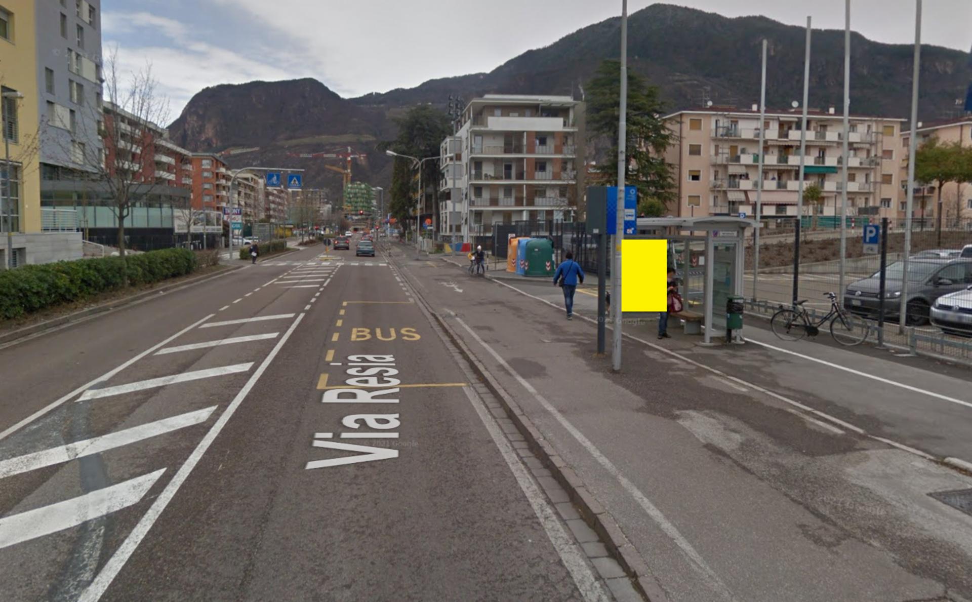 Impianto PENSILINA a Bolzano, in zona Kayi Sushi