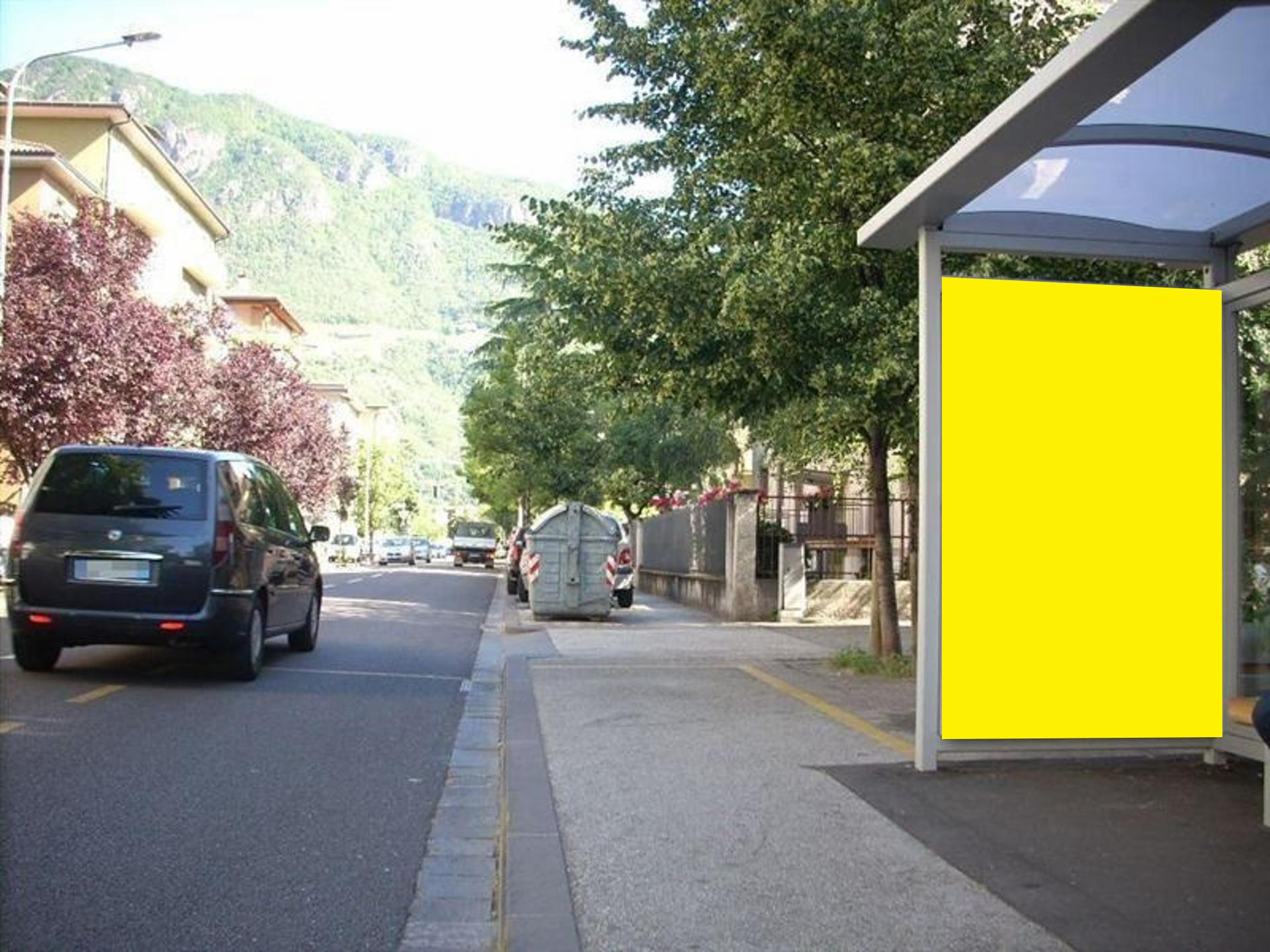 Impianto PENSILINA a Bolzano, in zona Café Grazia