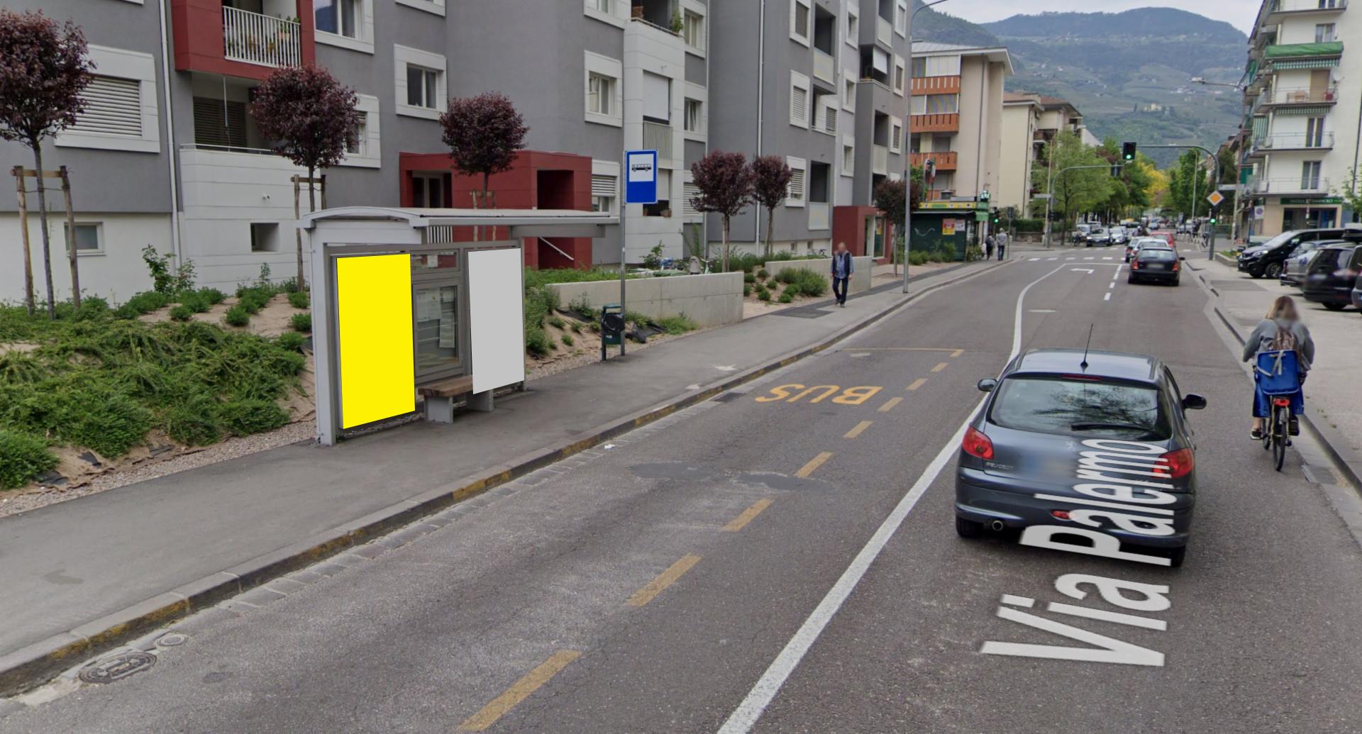 Impianto PENSILINA a Bolzano, in zona Bar Alibi