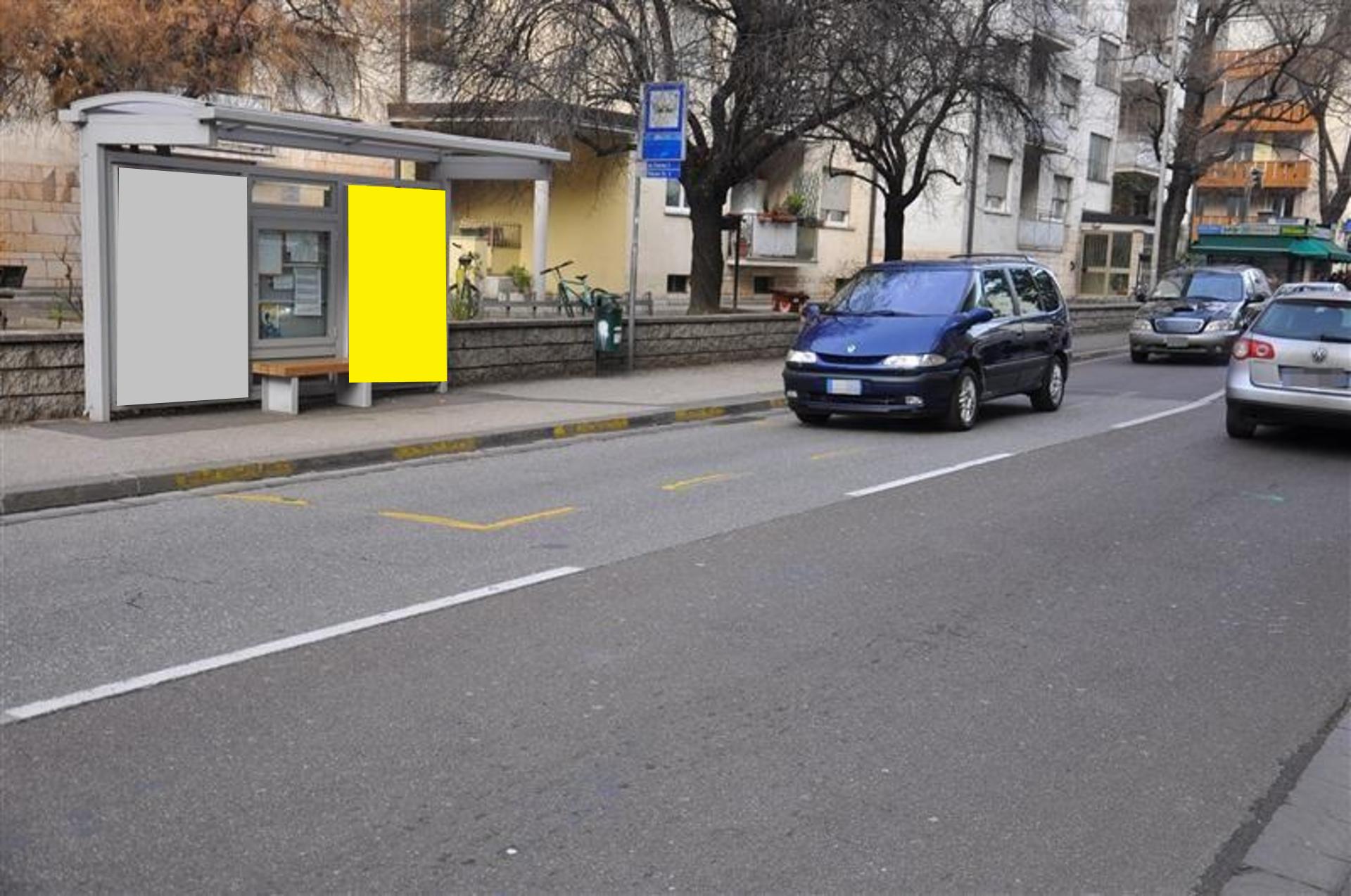 Impianto PENSILINA a Bolzano, in zona Bar Alibi