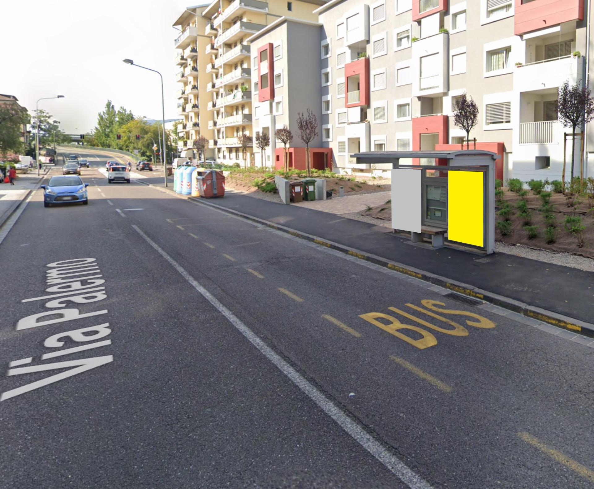 Impianto PENSILINA a Bolzano, in zona Bar Alibi