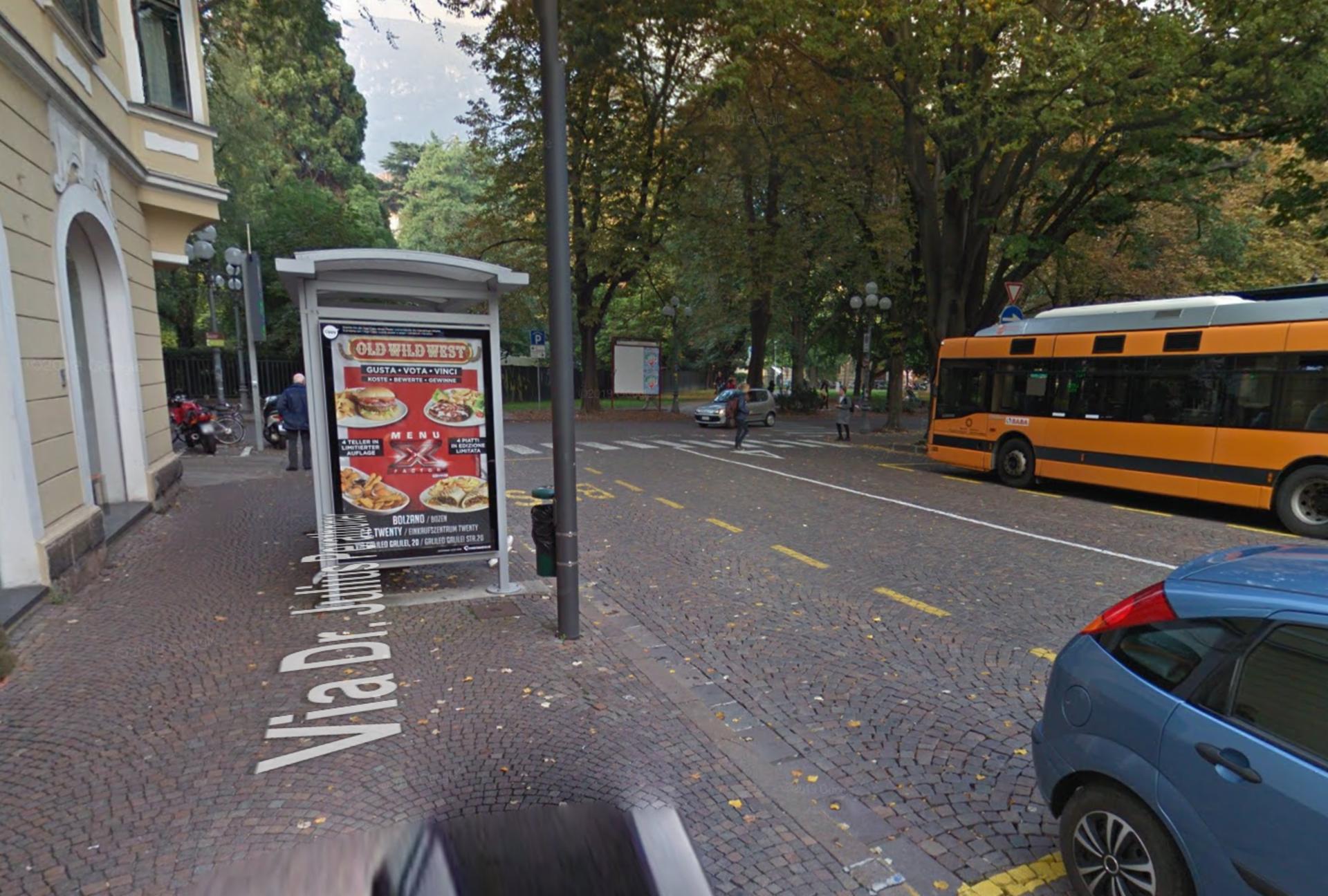 Impianto pensilina a Bolzano