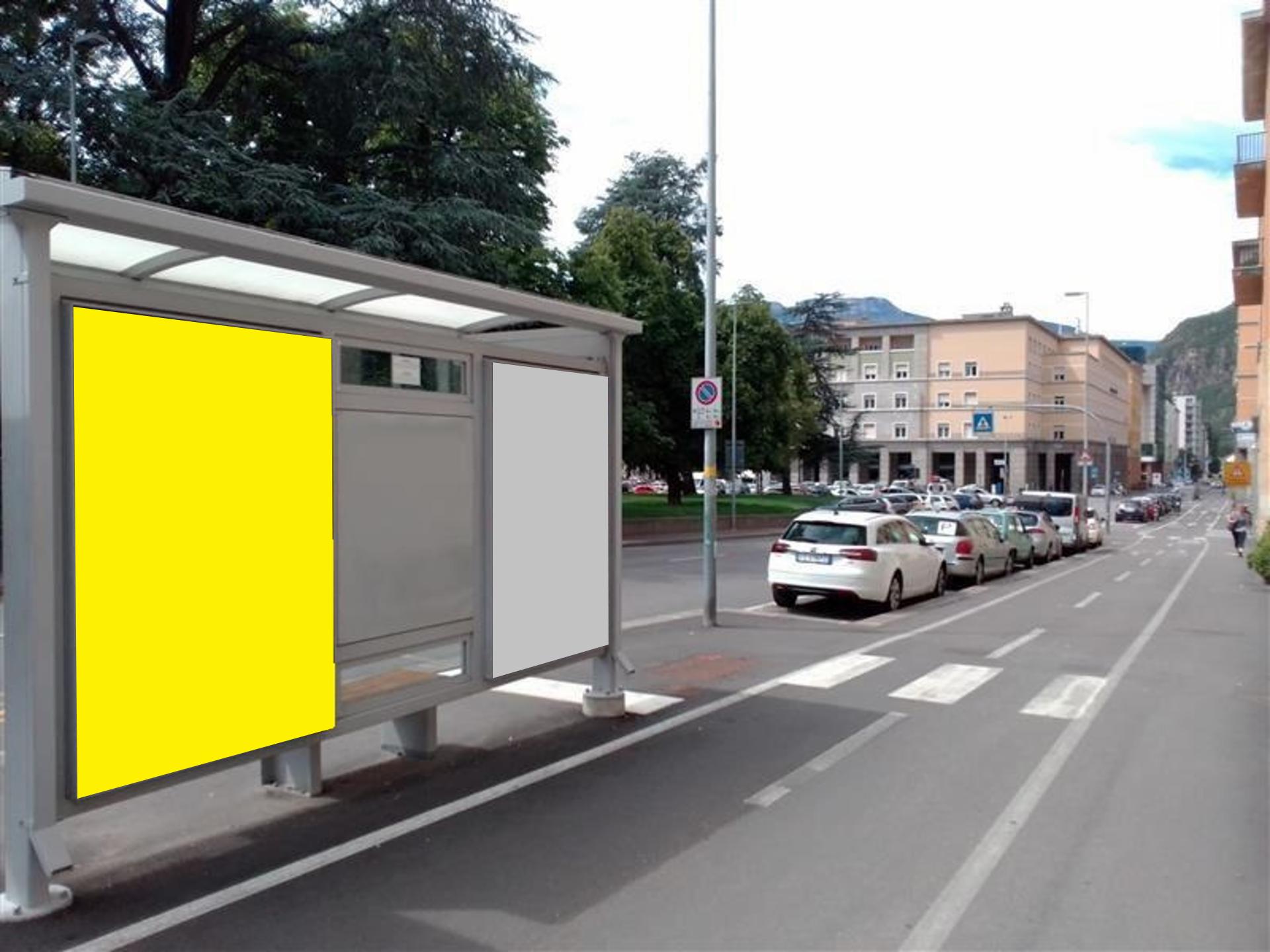 Impianto PENSILINA a Bolzano, in zona Il Goto