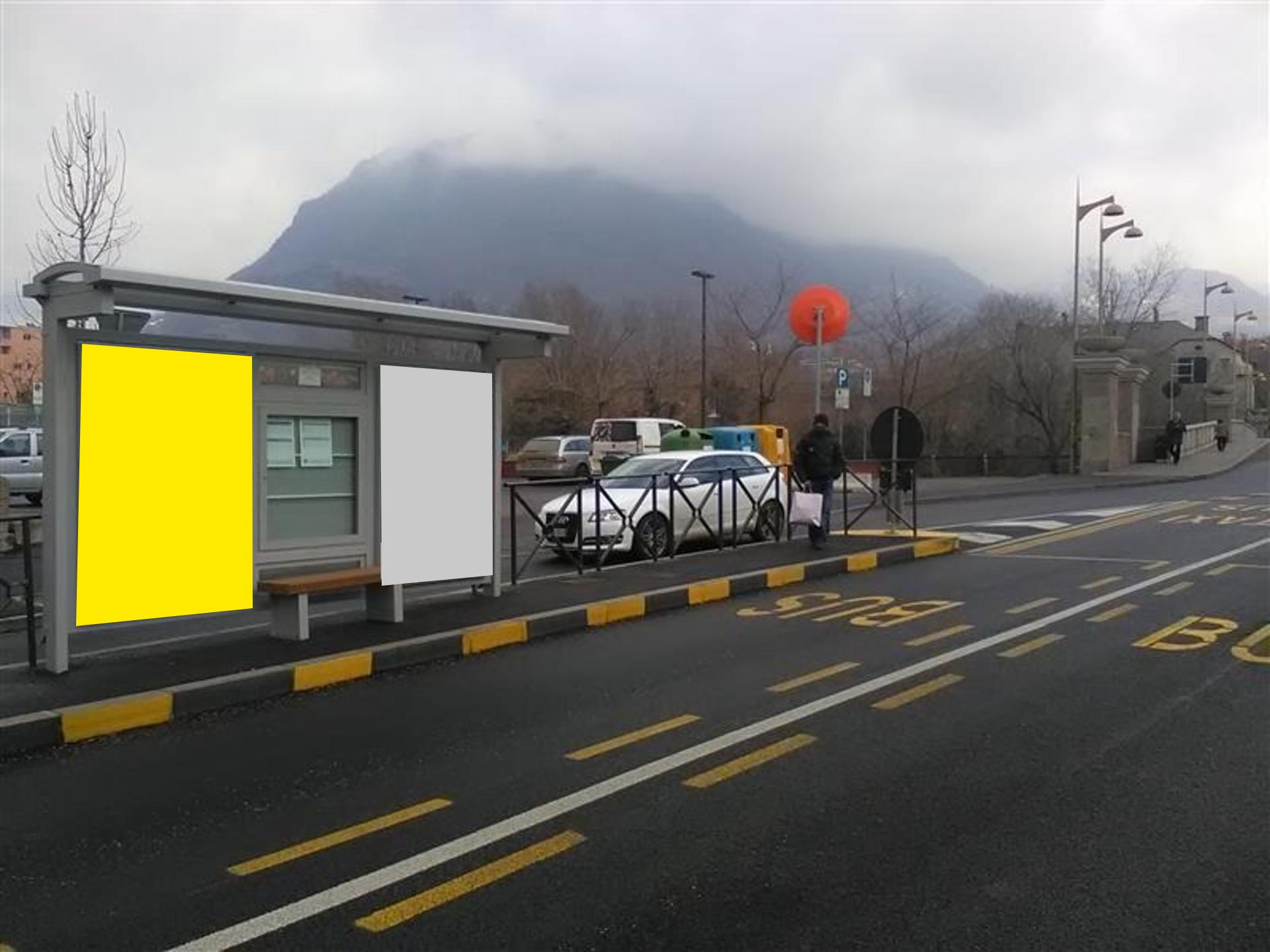Impianto PENSILINA a Bolzano, in zona Loacker Cafe