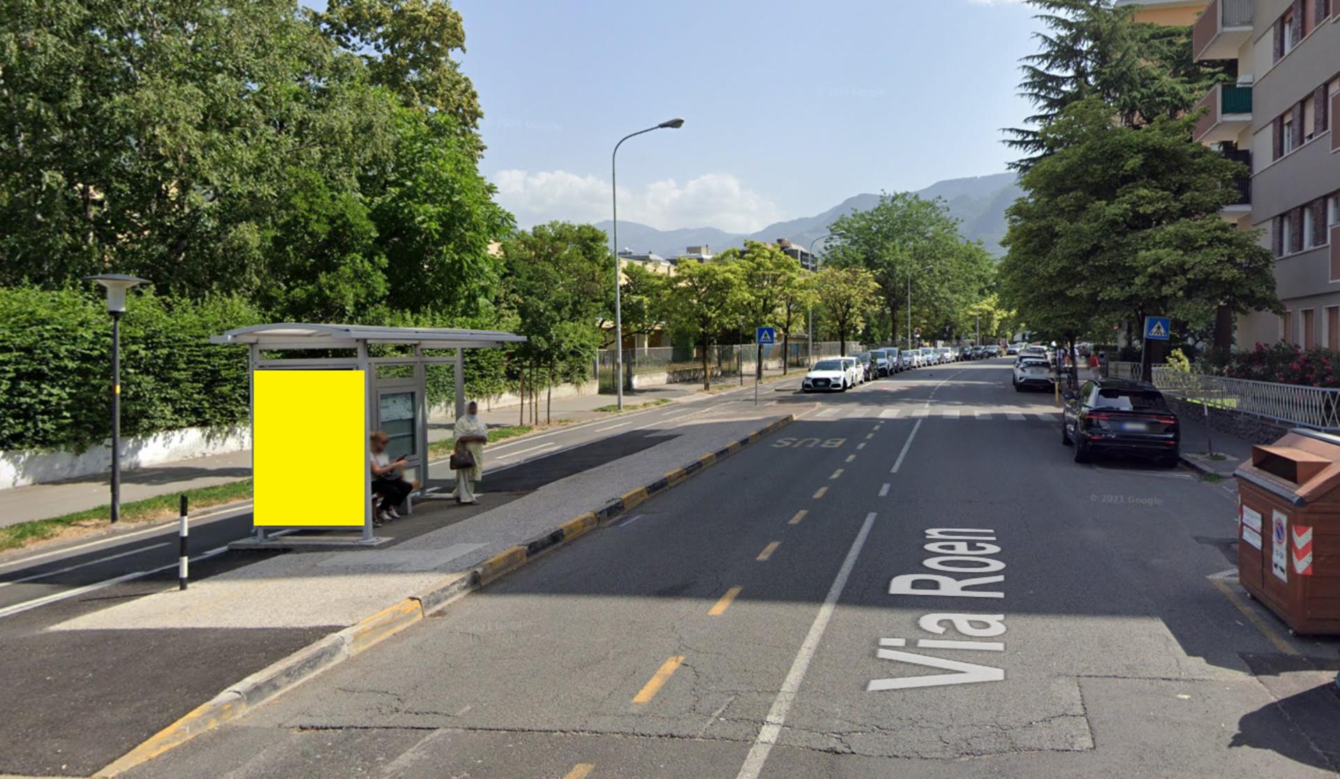 Impianto PENSILINA a Bolzano, in zona La Bottega del Gelato