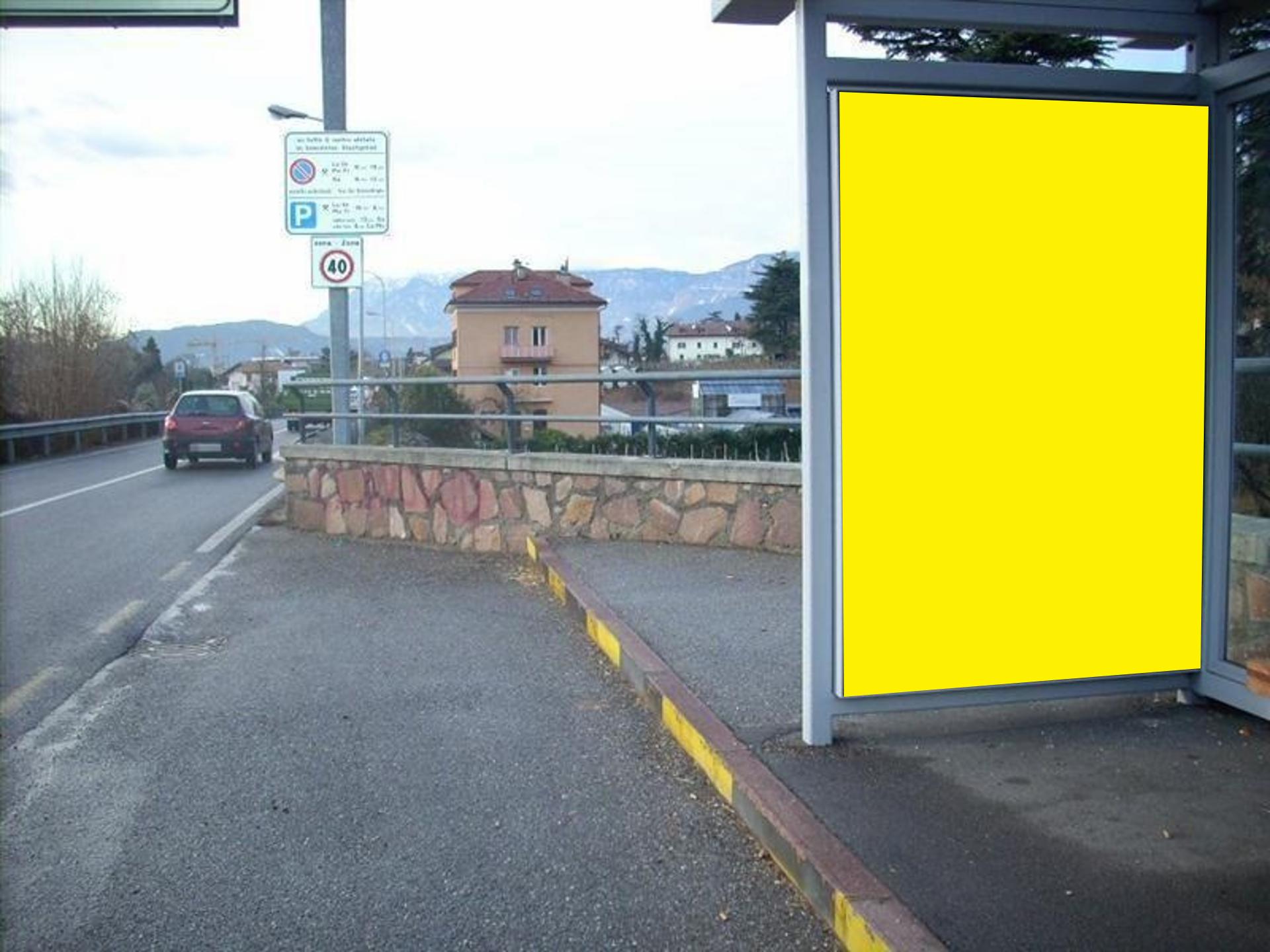 Impianto PENSILINA a Bolzano, in zona Ahoi! Minigolf