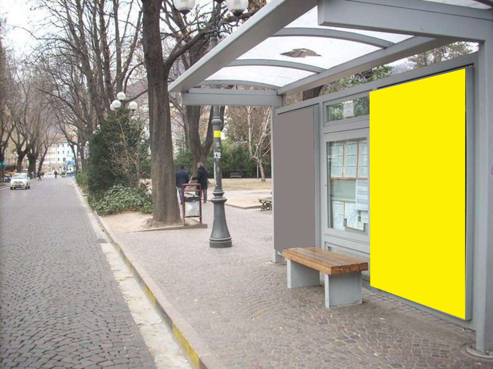 Impianto PENSILINA a Bolzano, in zona Walther Park