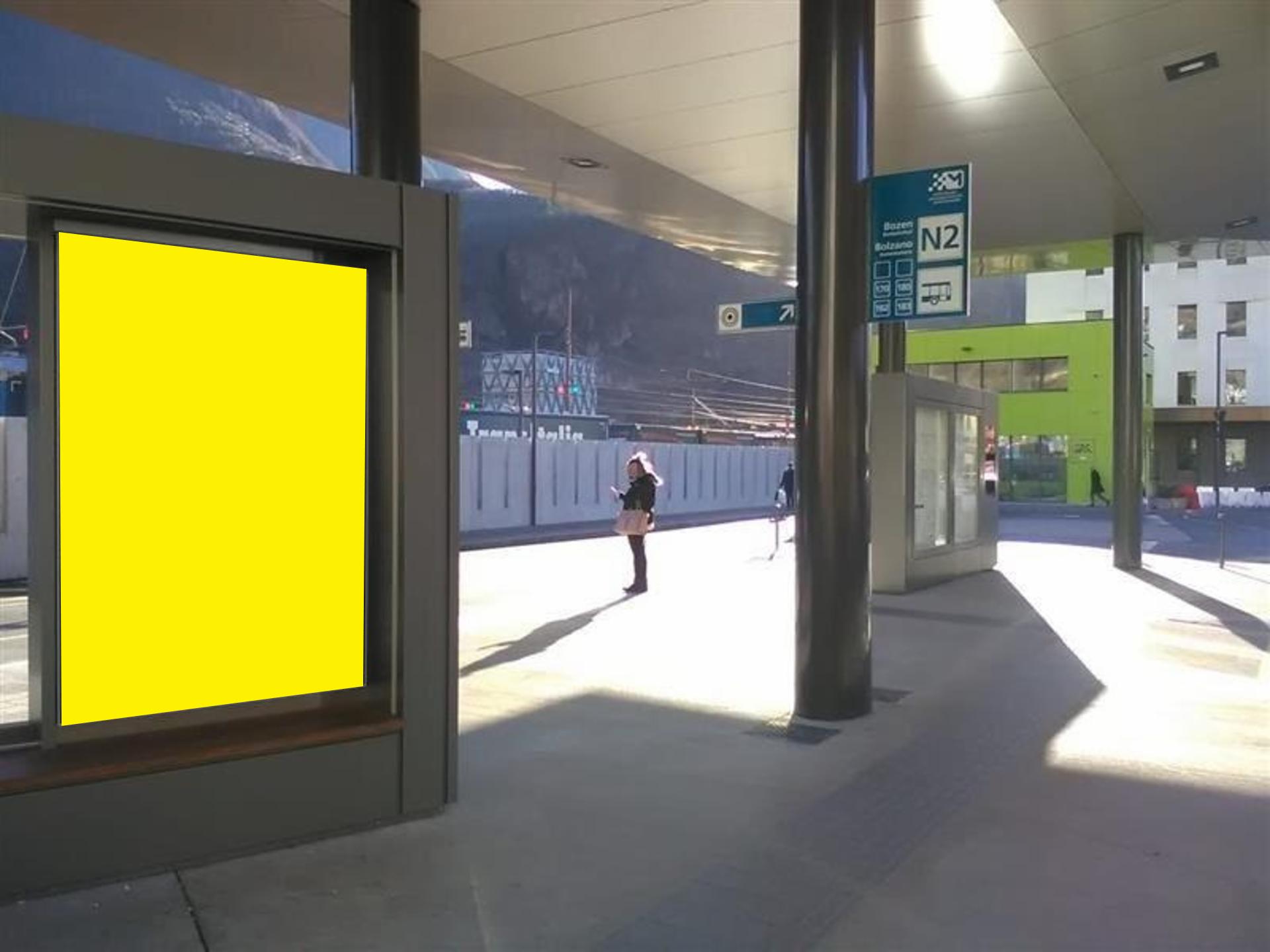 Impianto PENSILINA a Bolzano, in zona Nur e Amena
