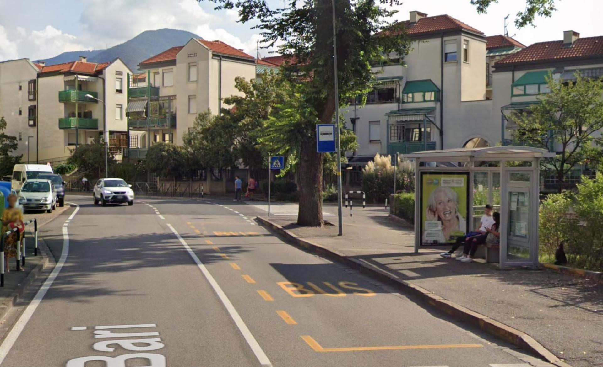 Impianto PENSILINA a Bolzano, in zona White Cafe
