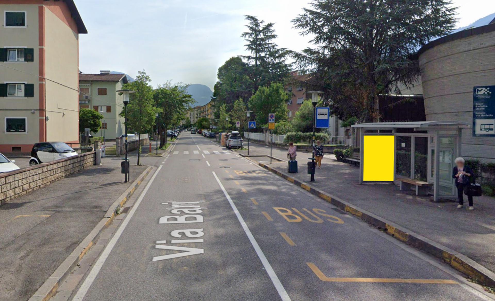 Impianto PENSILINA a Bolzano, in zona Scandinavia Kebab