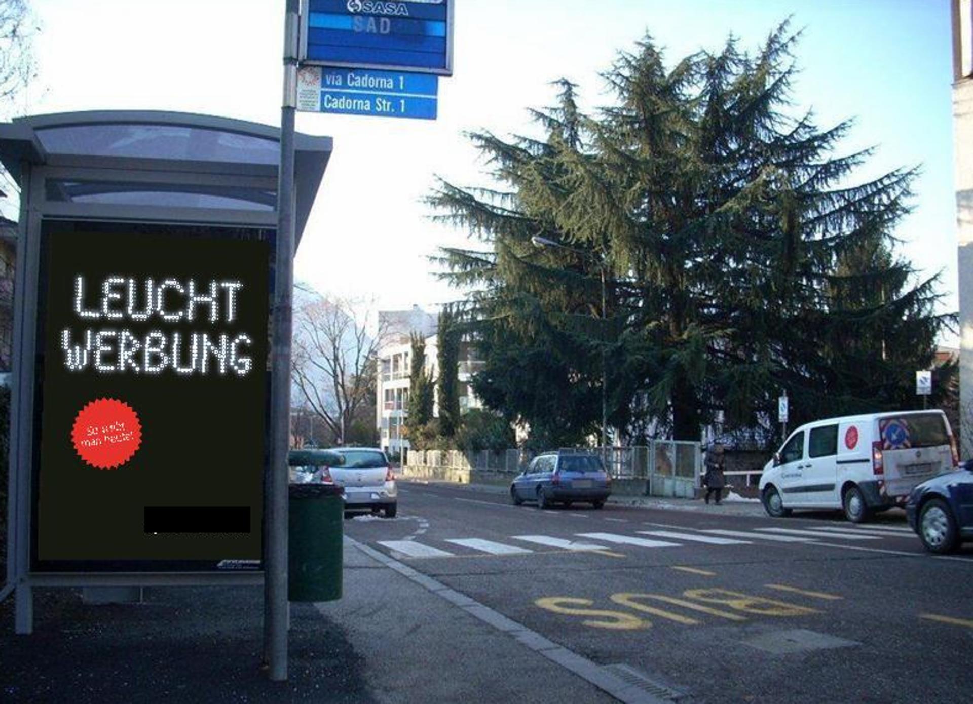 Impianto PENSILINA a Bolzano, in zona Rastbichler