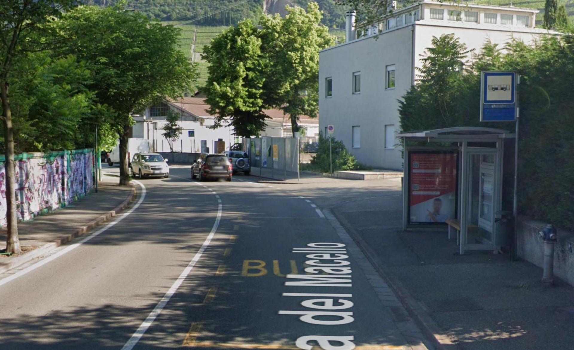 Impianto PENSILINA a Bolzano, in zona Mercato Centrale Bolzano - Großmarkthalle Bozen