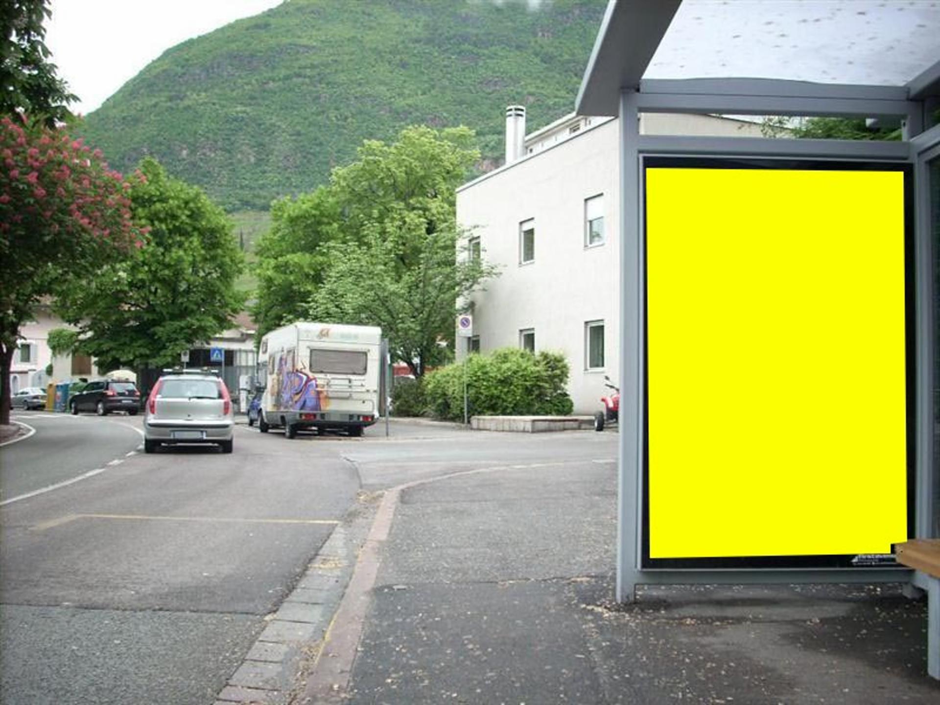 Impianto PENSILINA a Bolzano, in zona Mercato Centrale Bolzano - Großmarkthalle Bozen