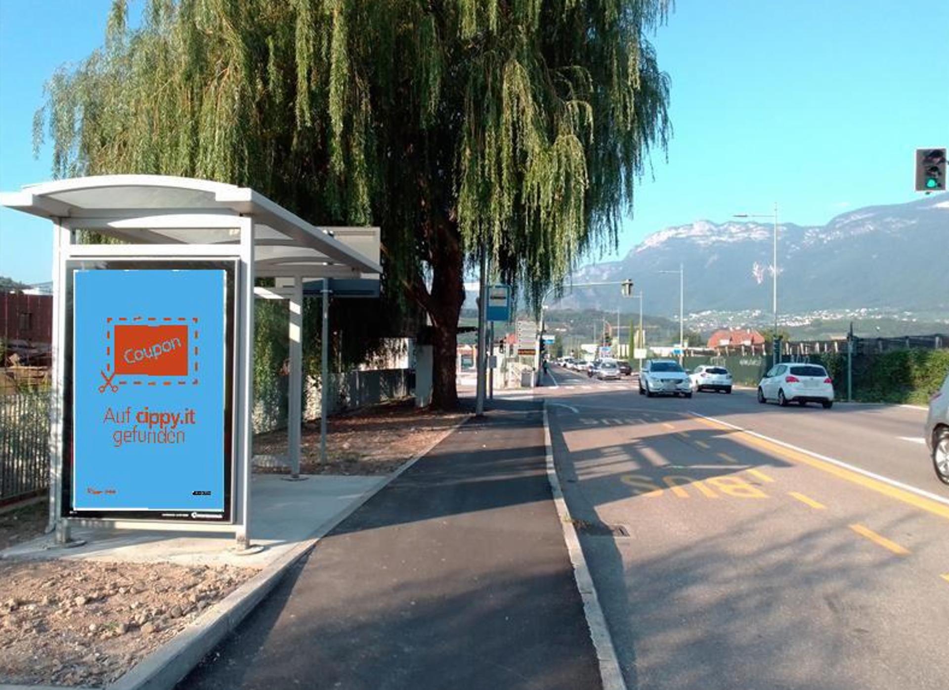 Impianto PENSILINA a Bolzano, in zona Tankstelle - Bar - Distributore