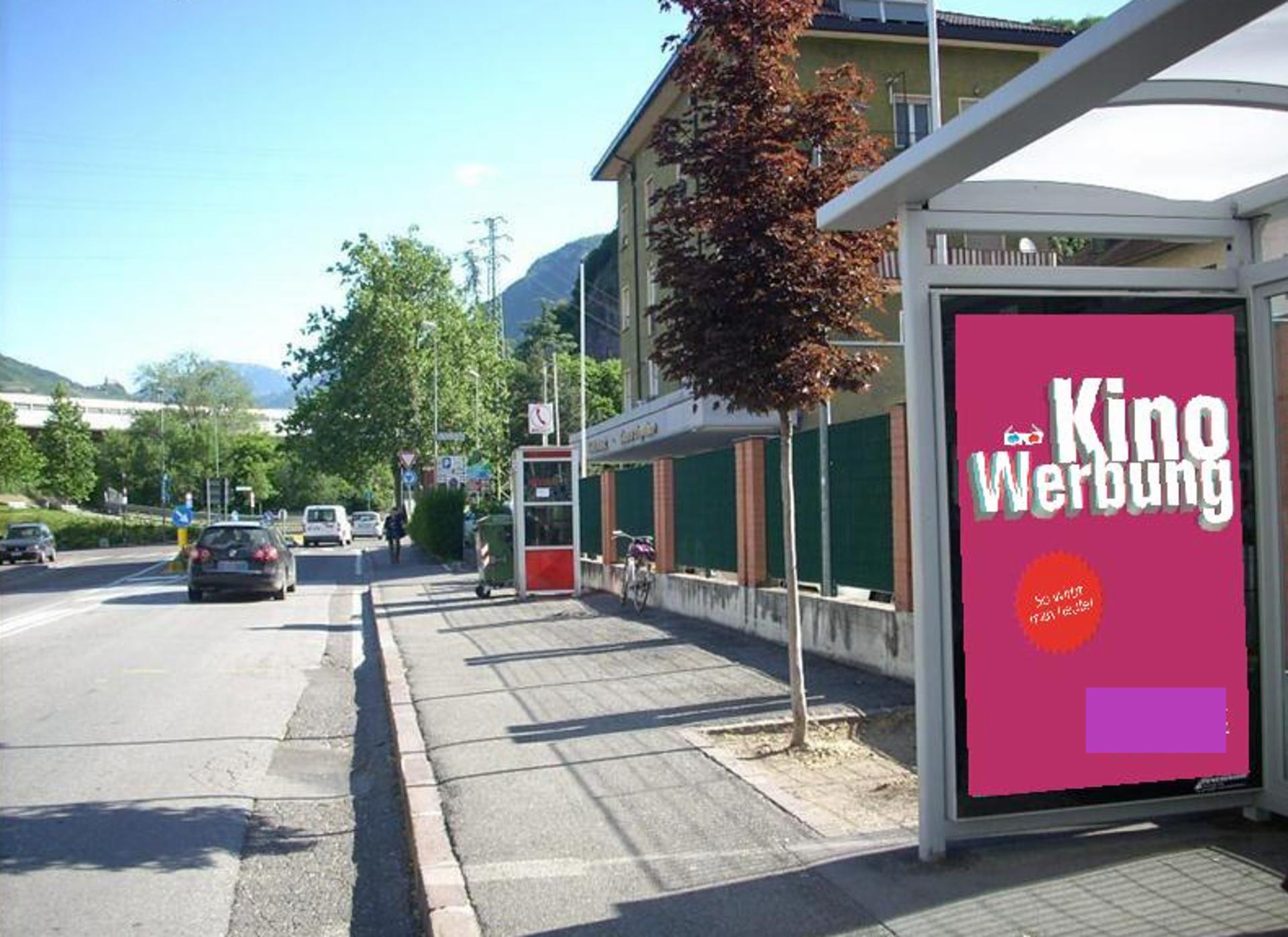 Impianto PENSILINA a Bolzano, in zona La Sinfonia