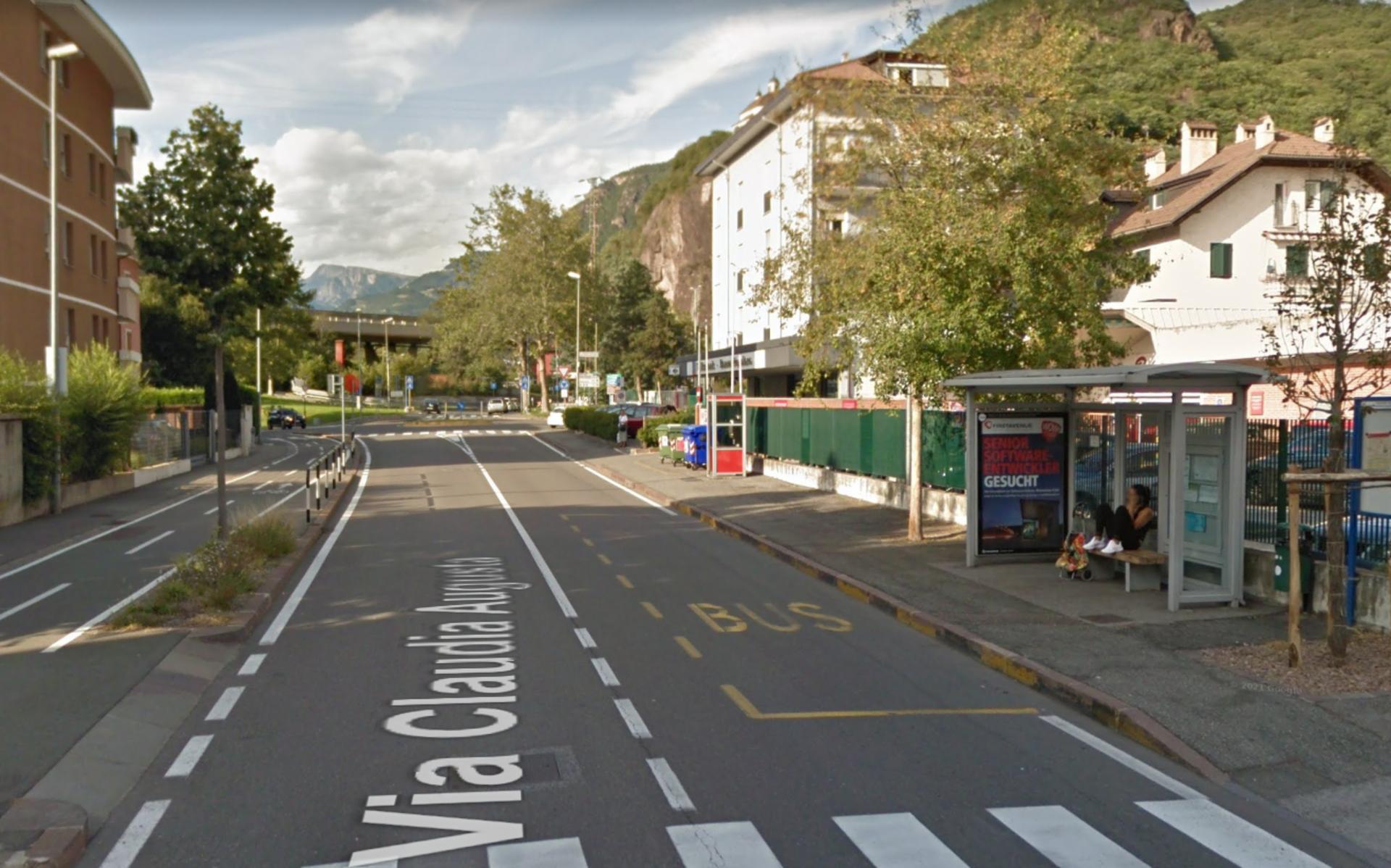 Impianto PENSILINA a Bolzano, in zona La Sinfonia
