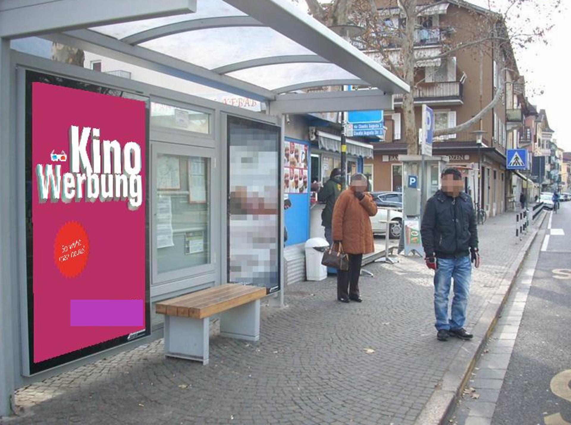 Impianto PENSILINA a Bolzano, in zona Bar Simpaty