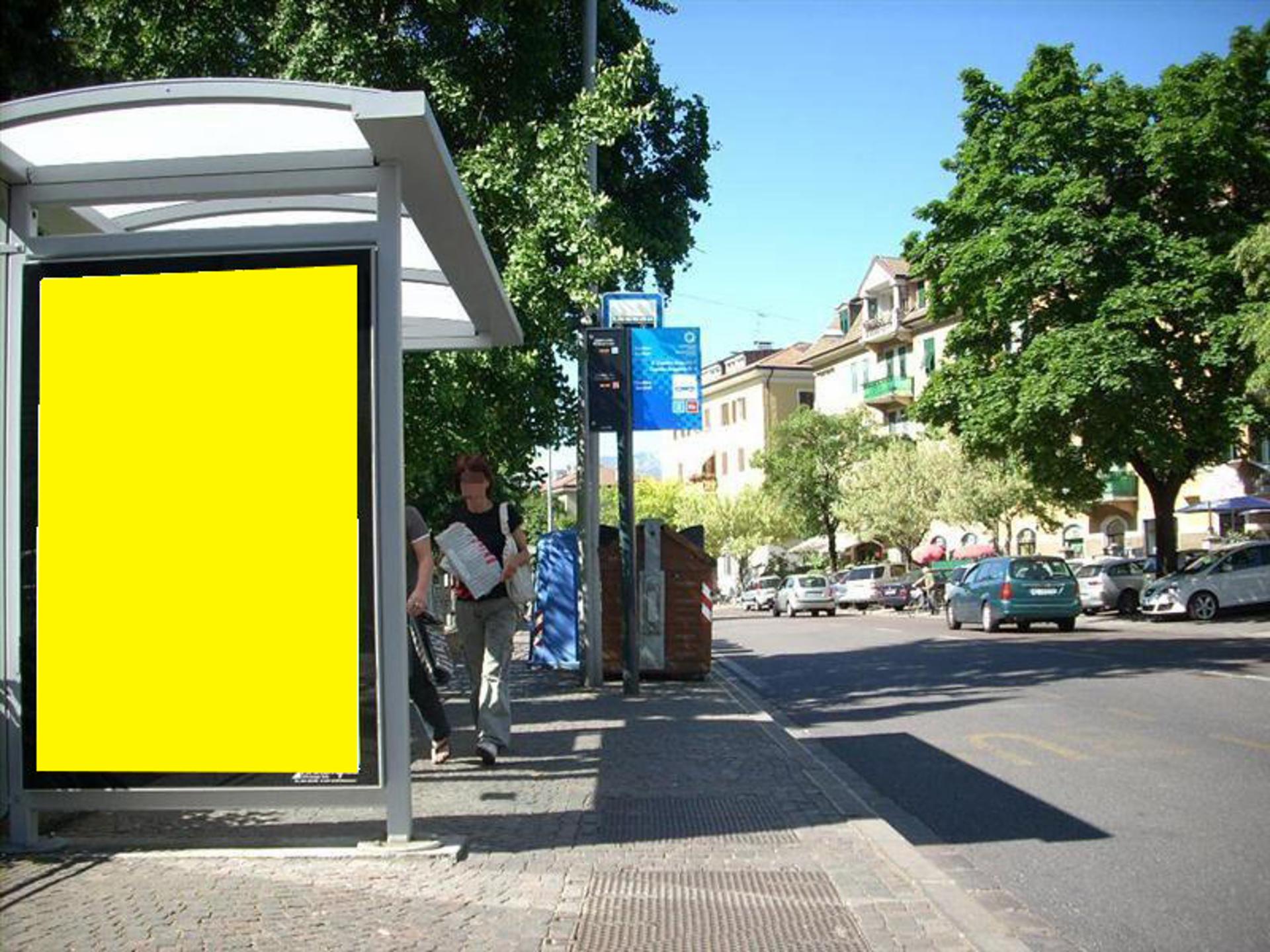 Impianto PENSILINA a Bolzano, in zona Despar