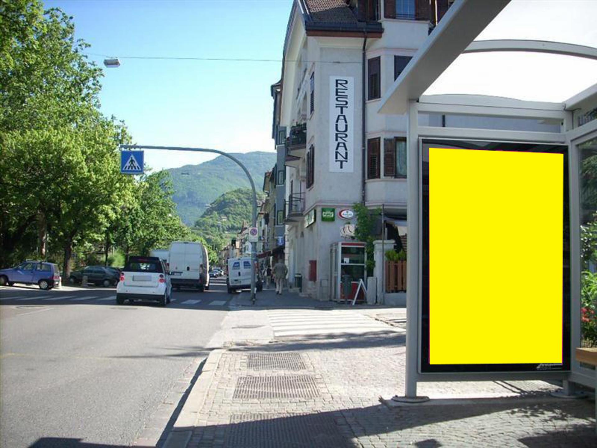 Impianto PENSILINA a Bolzano, in zona Despar