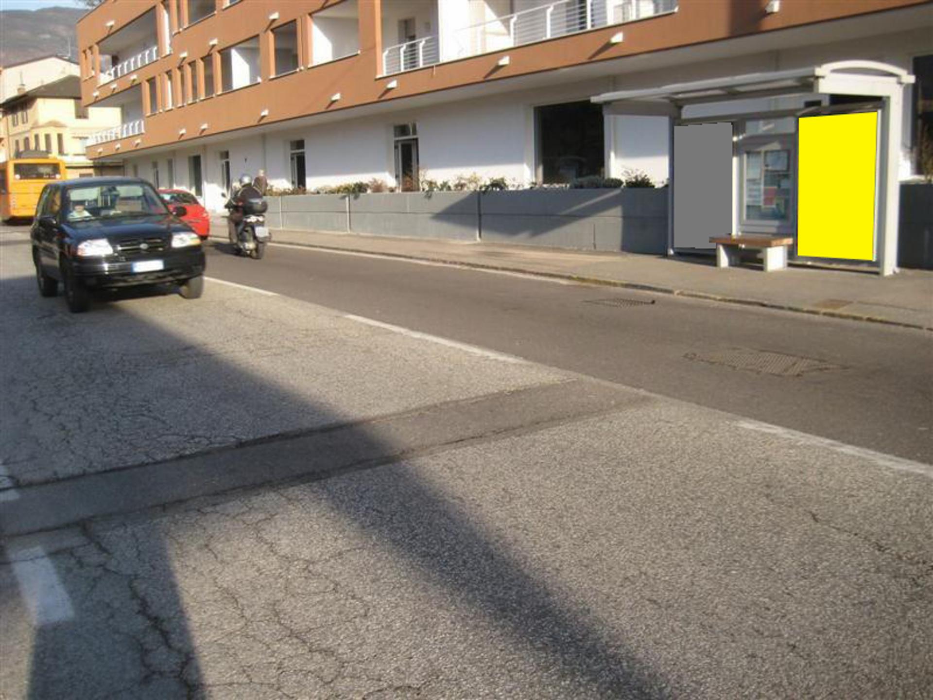 Impianto PENSILINA a Bolzano, in zona Despar